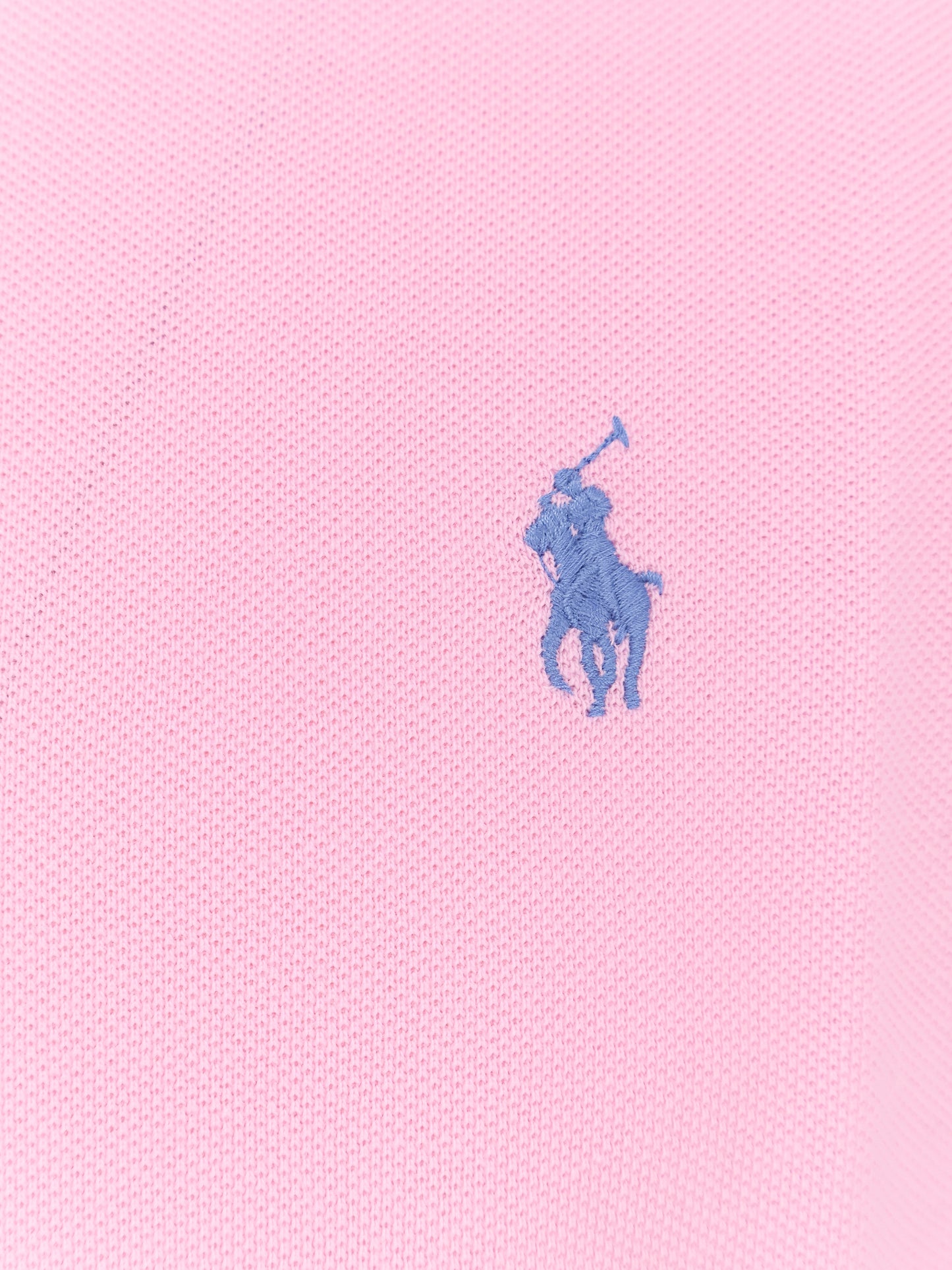 Cotton polo shirt with embroidered logo