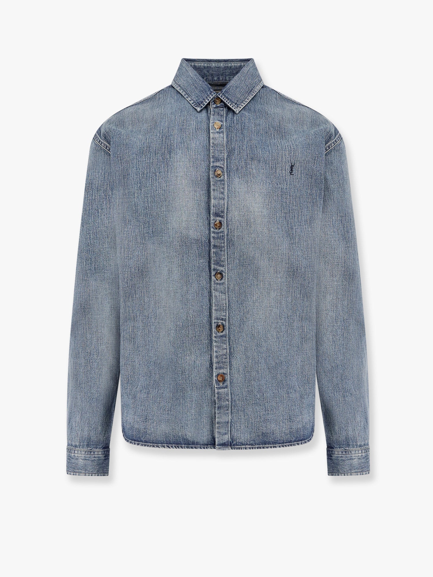 Cassandre denim shirt SAINT LAURENT - Nugnes1920 Cassandre denim shirt SAINT LAURENT - Nugnes1920