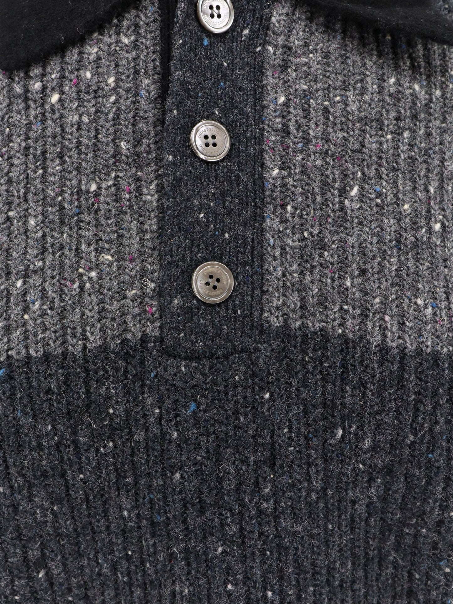 Unisex Chunky Rugby wool blend sweater