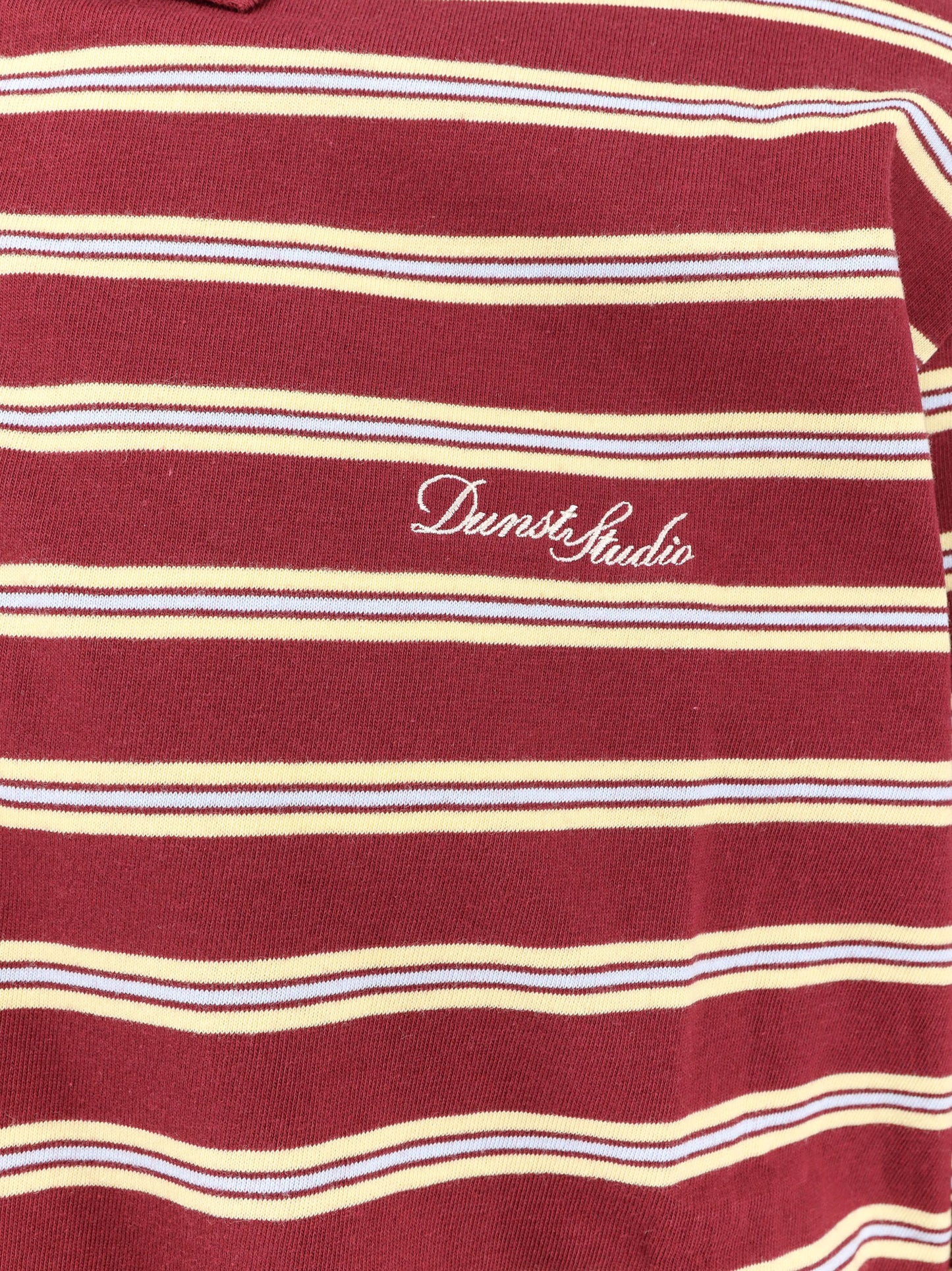 Polo in cotone a righe