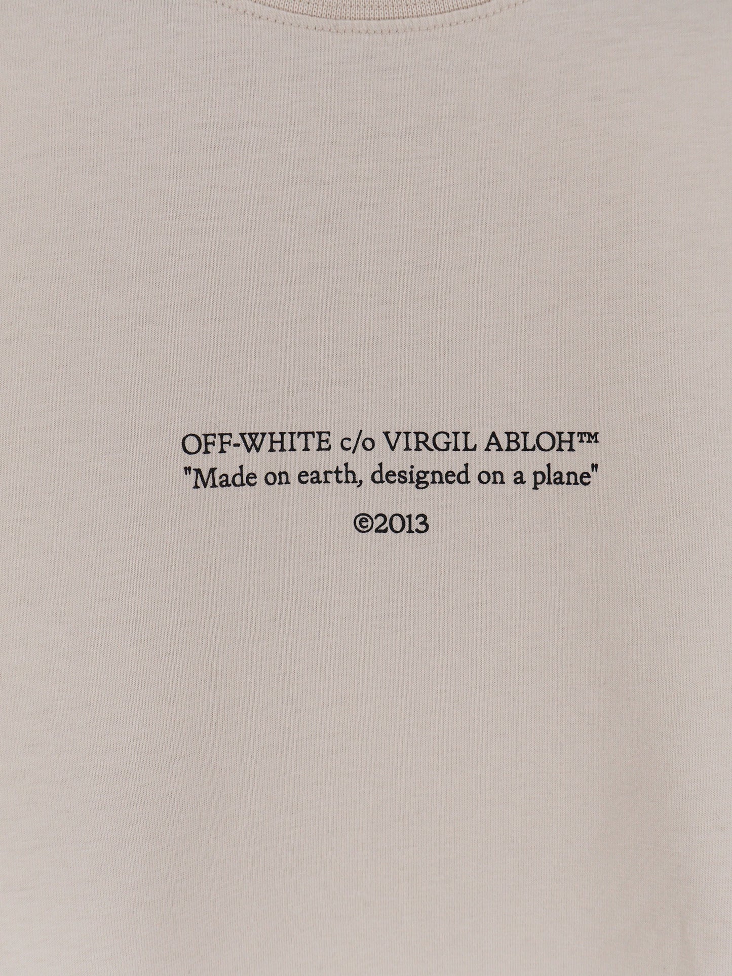Statement cotton T-shirt