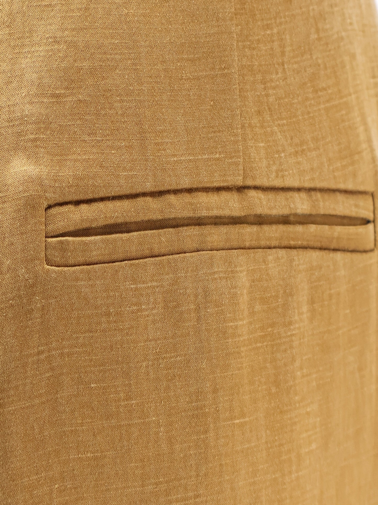 Lyocell and linen trousers
