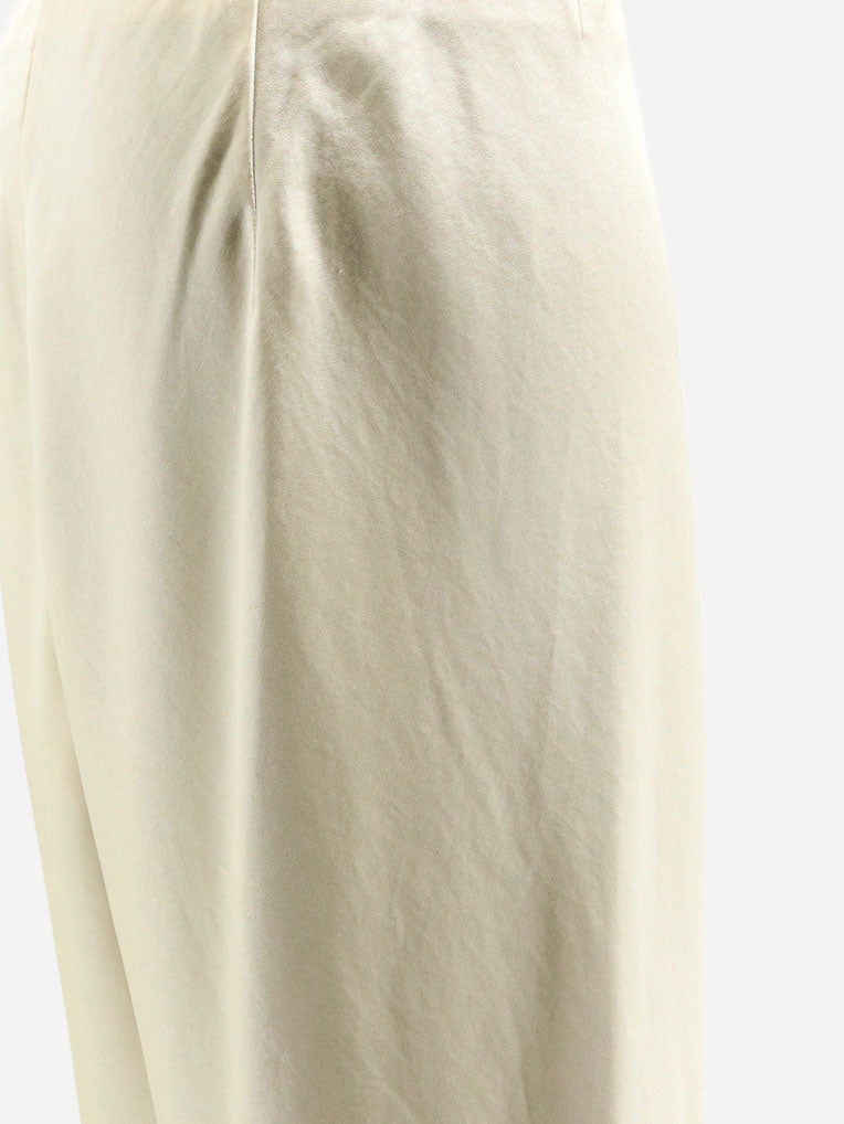 Satin trousers