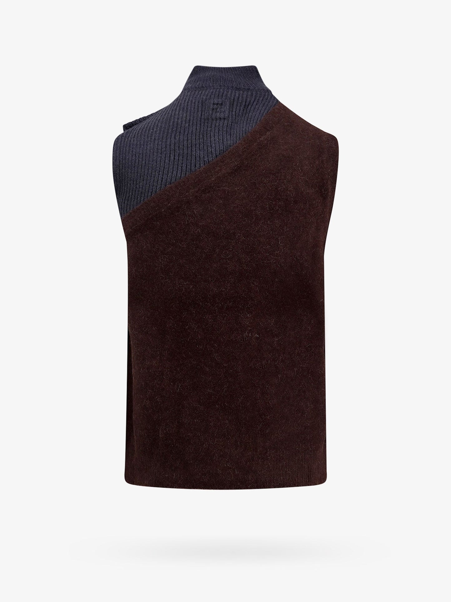 Alpaca and wool vest