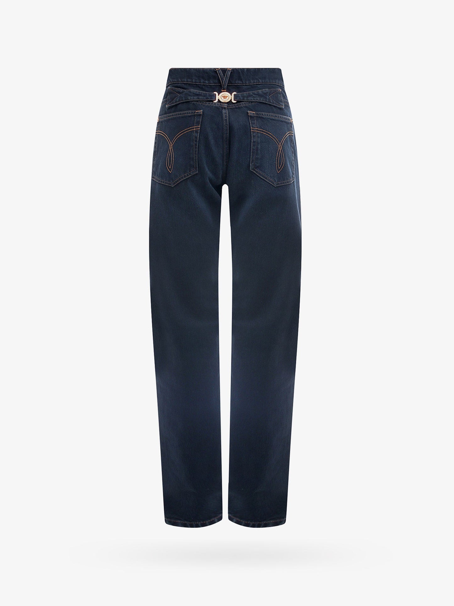 Mitchel fit jeans with medusa buttons