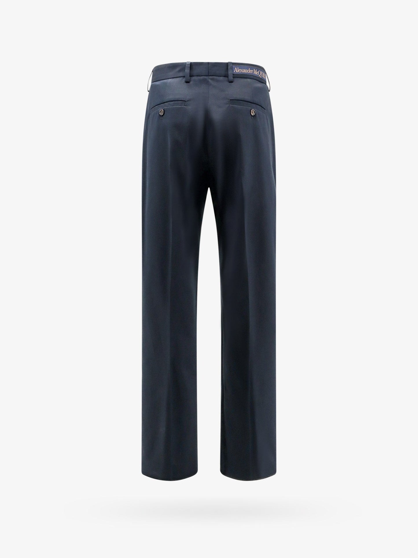 Cotton trouser with logo detail