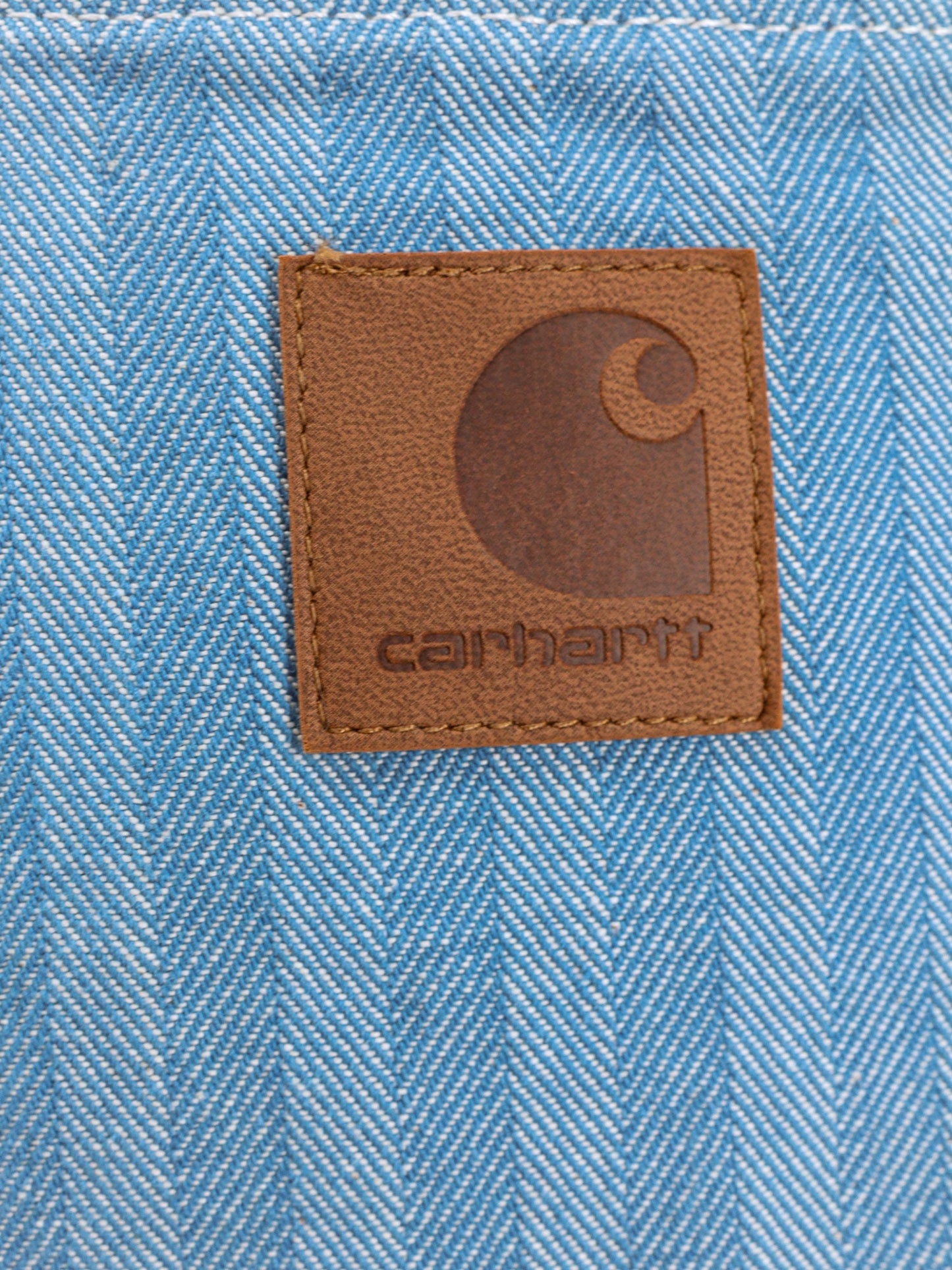 Jeans in cotone con motivo a righe