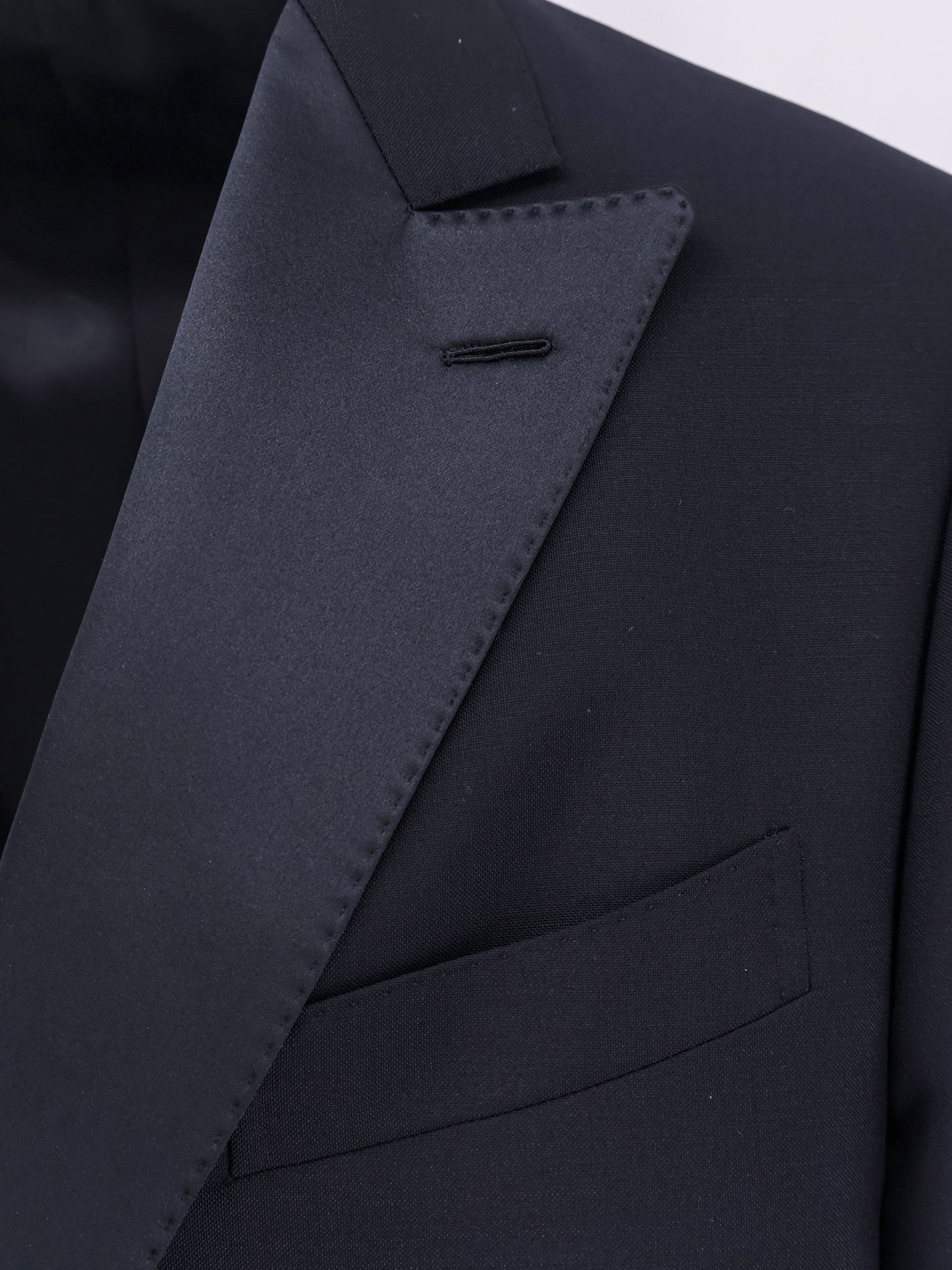 Timeless wool and mohair tuxedo