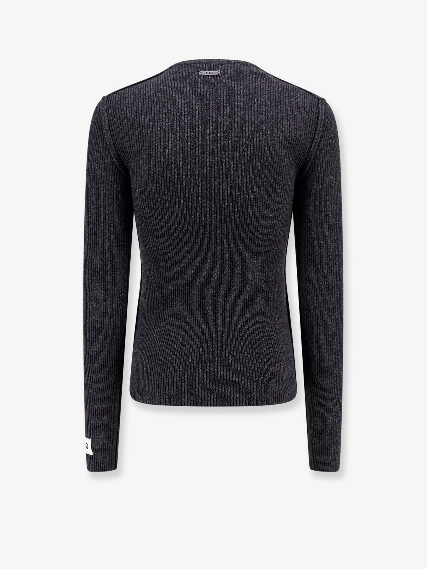 Ribbed sweater with 2009-10 label