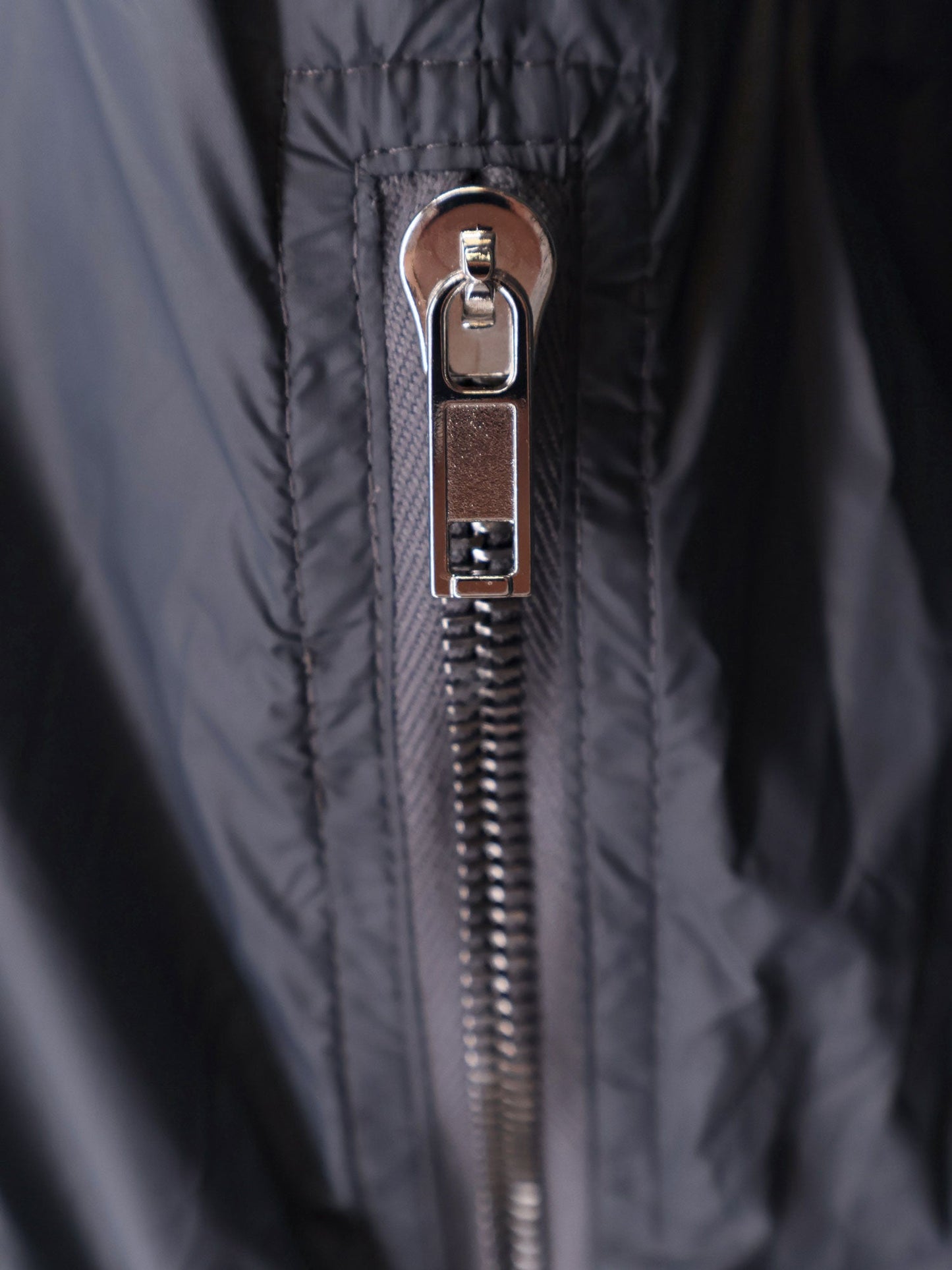 Peter recycled nylon hooded jacket