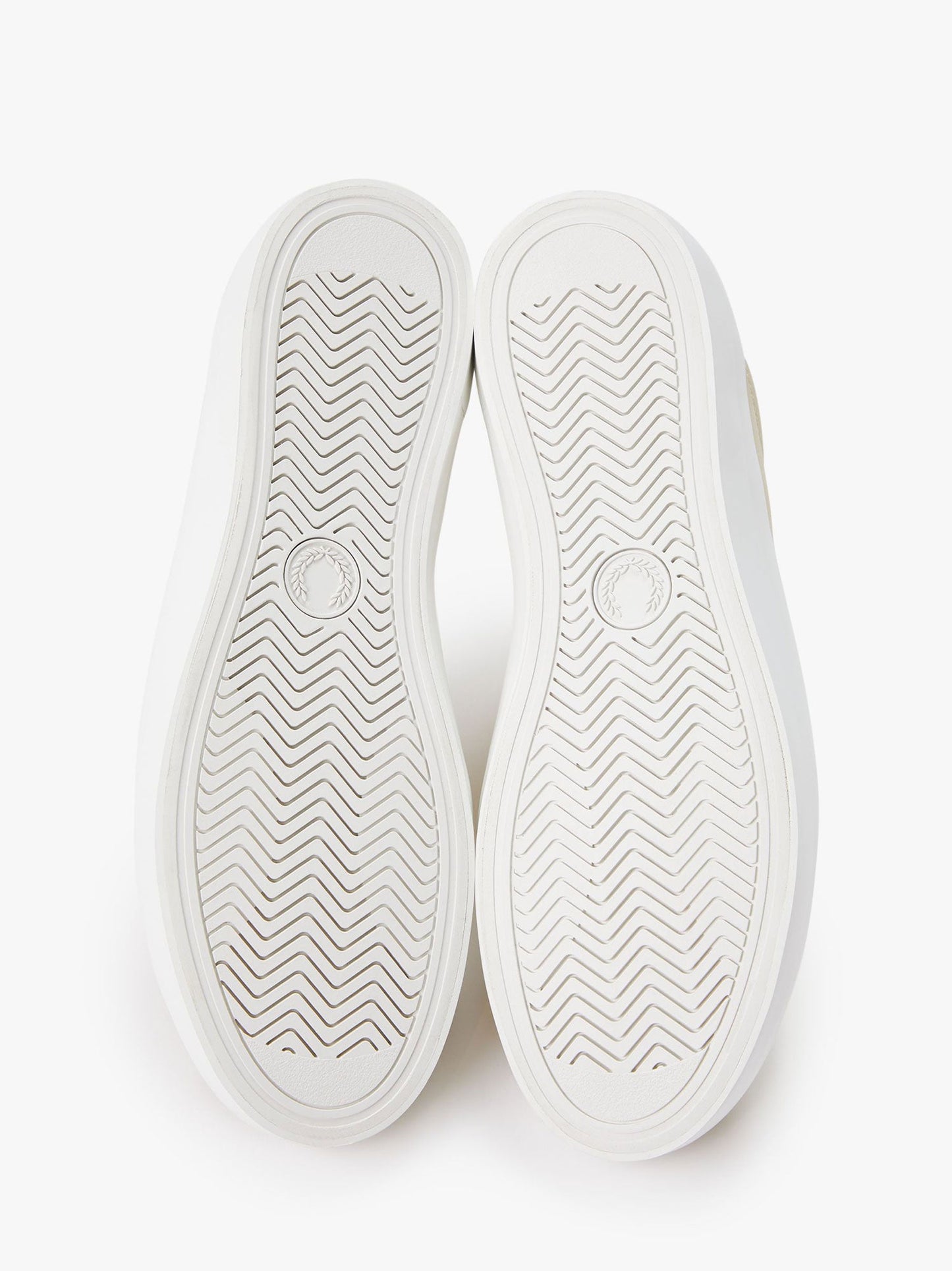 Leather sneakers with logo embroidery