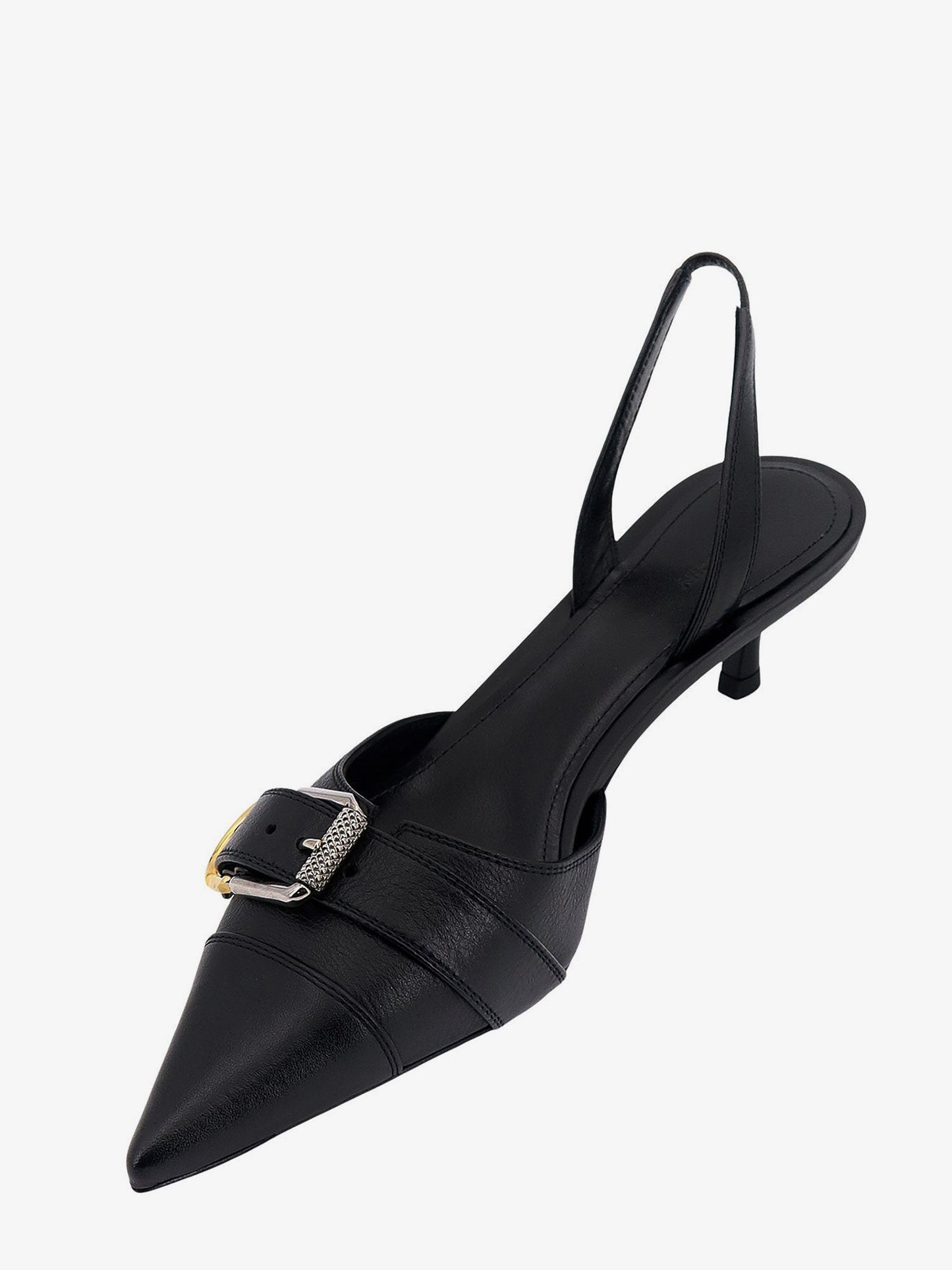 Voyou leather slingback