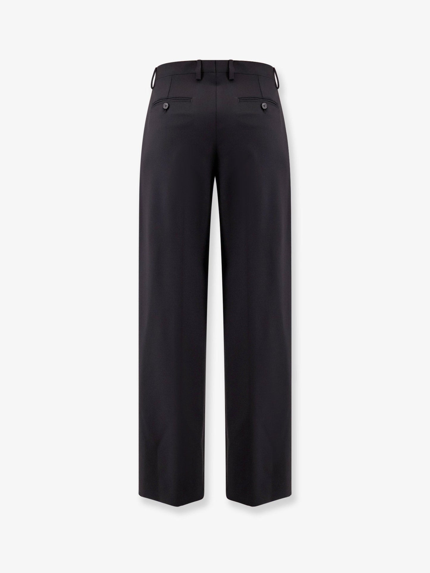 Virgin wool trouser with pinces