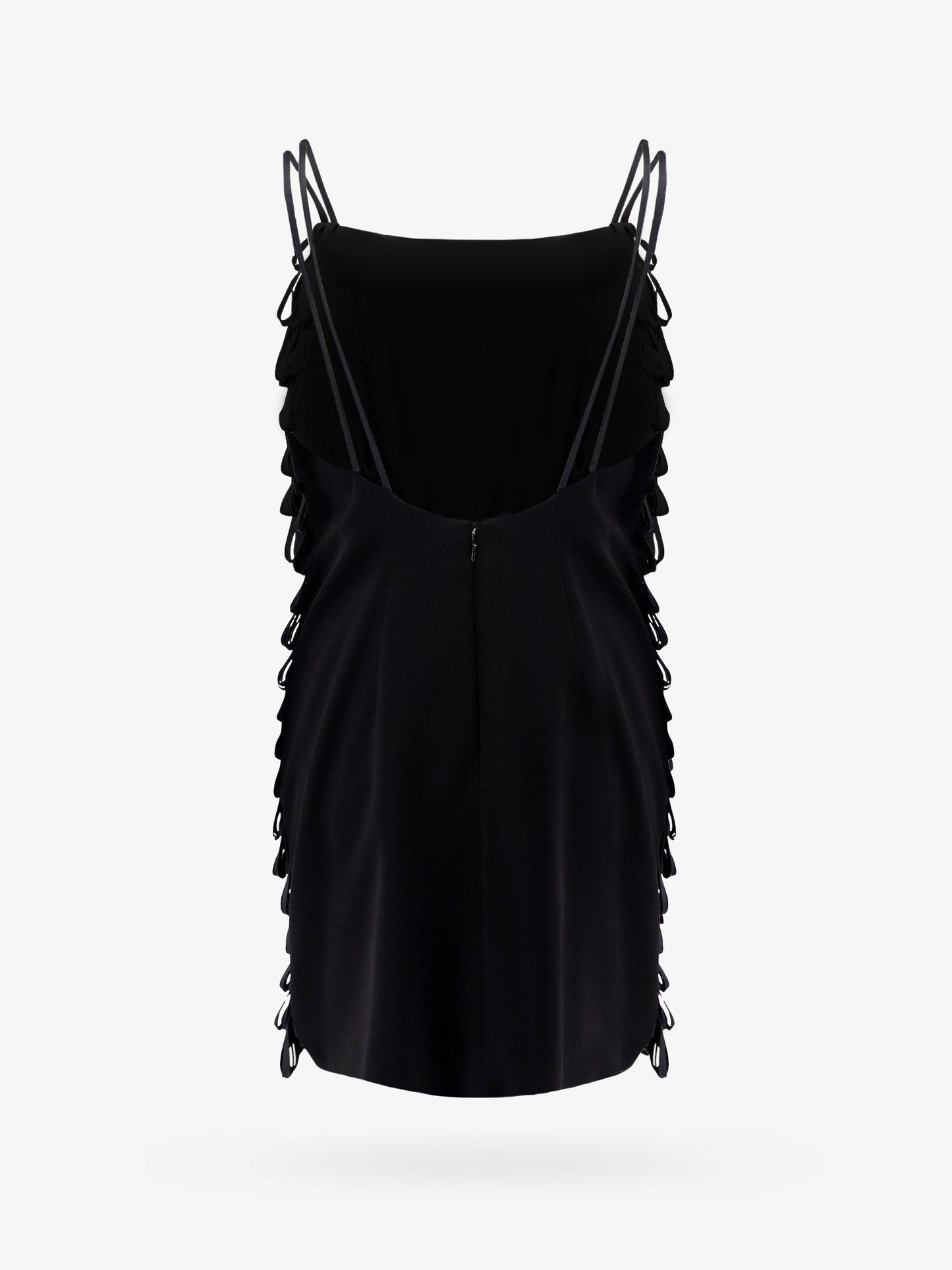 Stretch cady mini dress