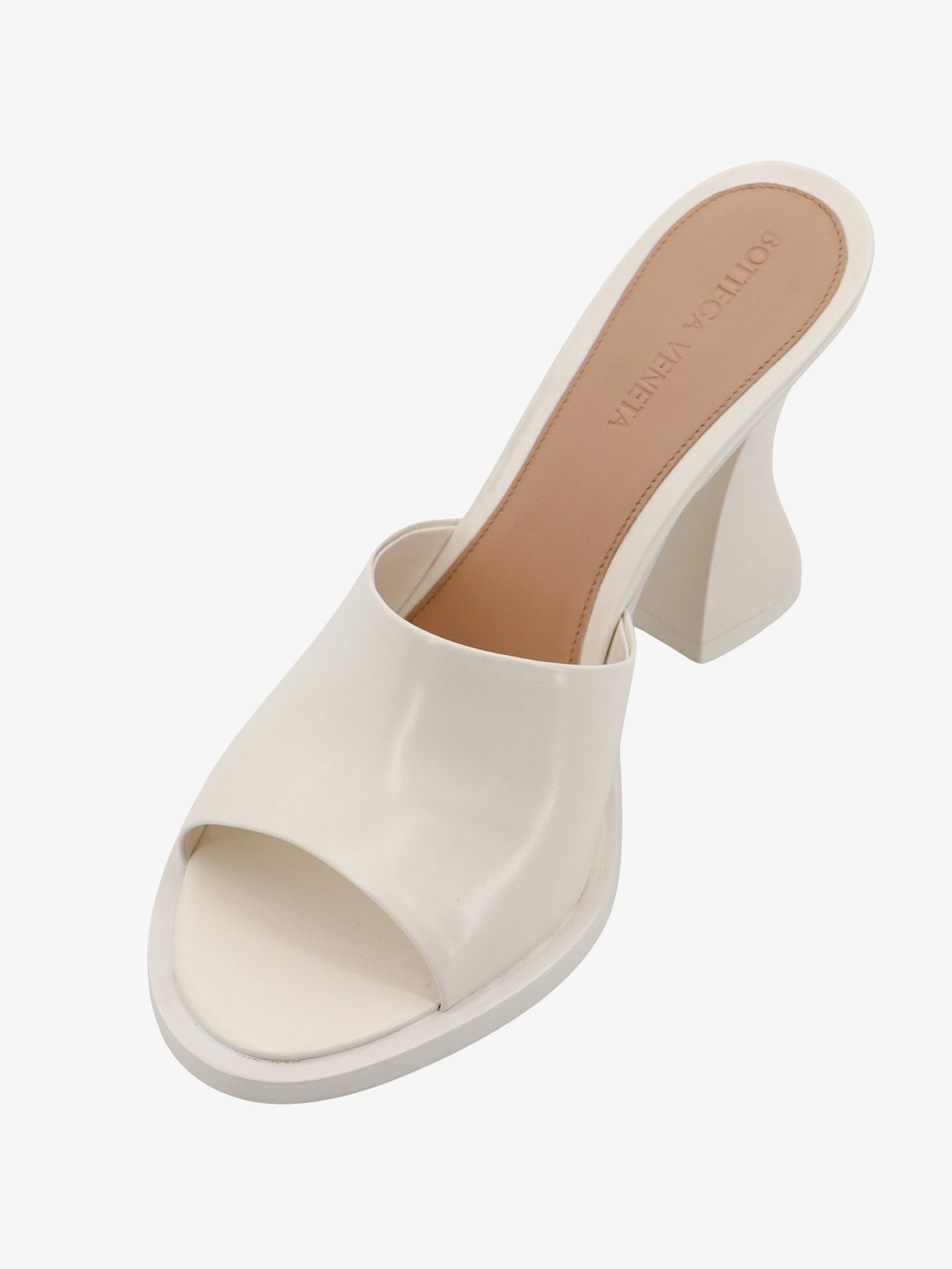 Patent leather sandals