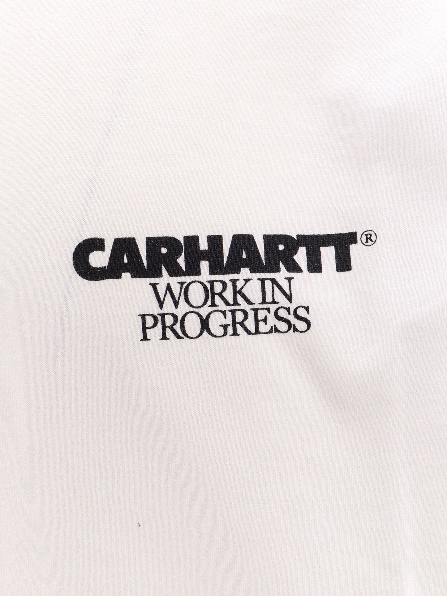 T-shirt in cotone organico con logo frontale