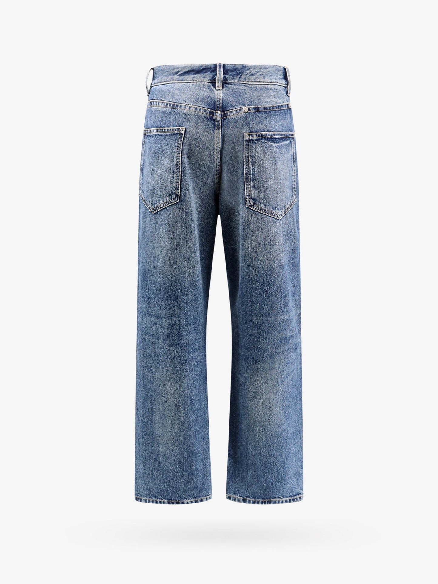 Denim jeans with metal 4g detail