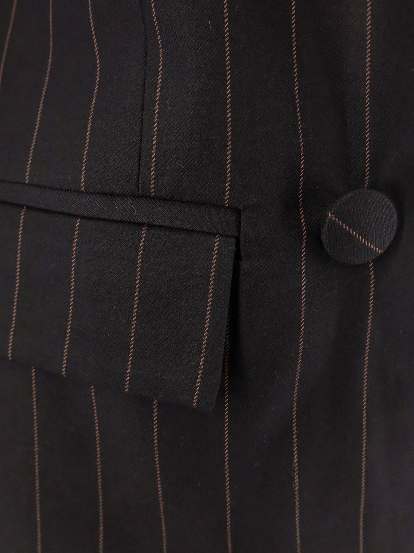 Cappotto doppio petto gessato