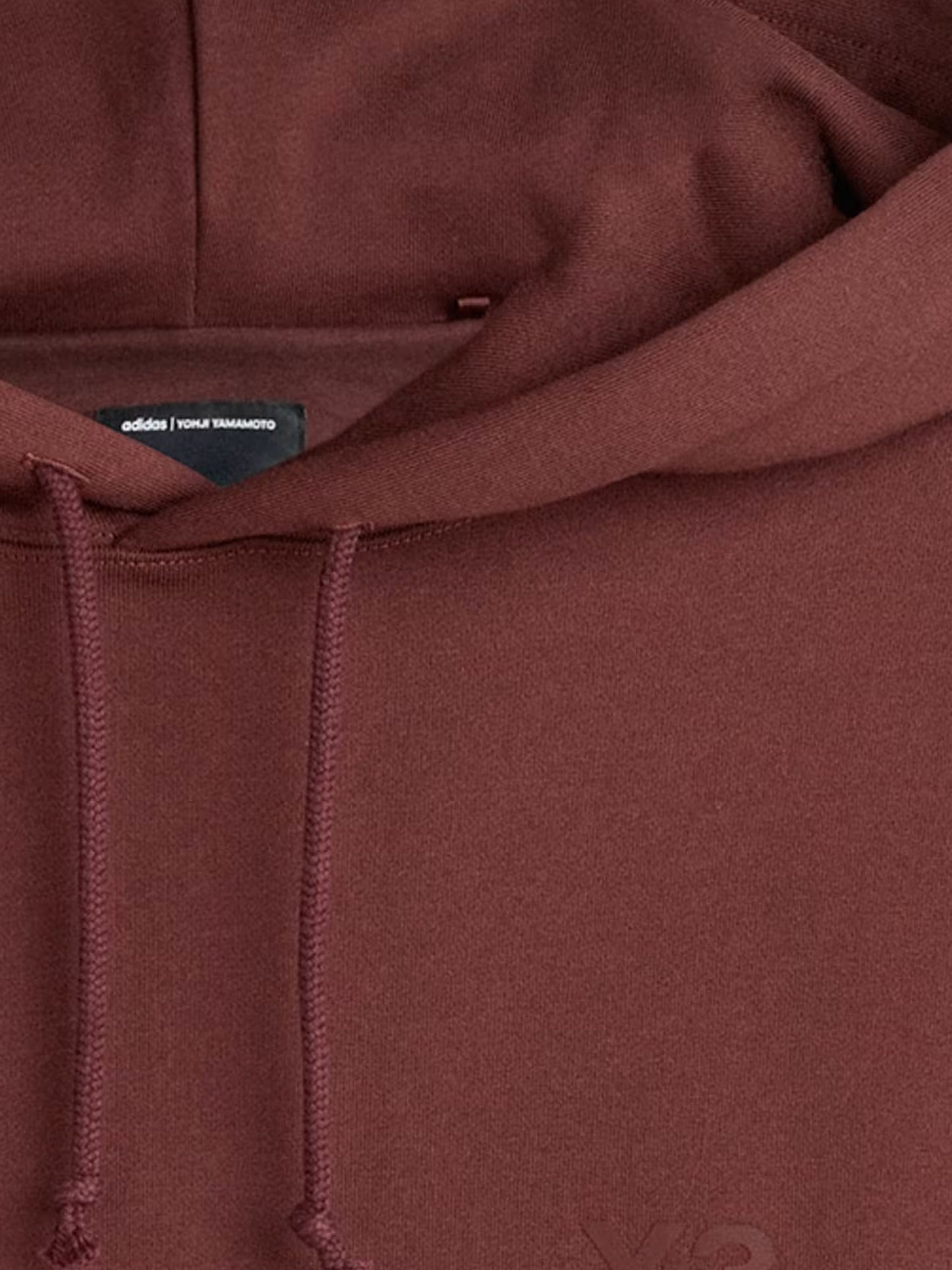 Cotton blend hooded sweatshirt