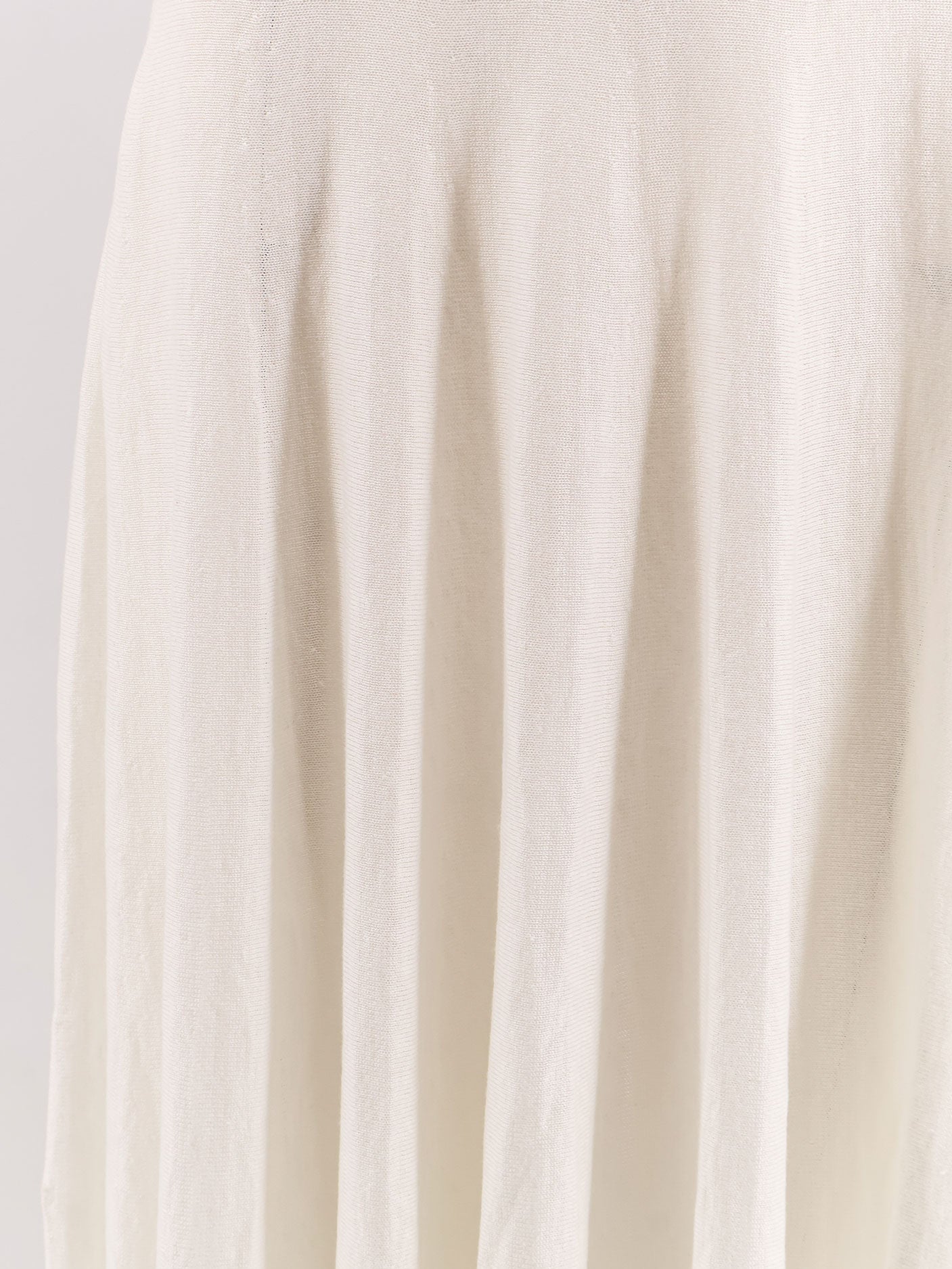 Linen blend maxi dress