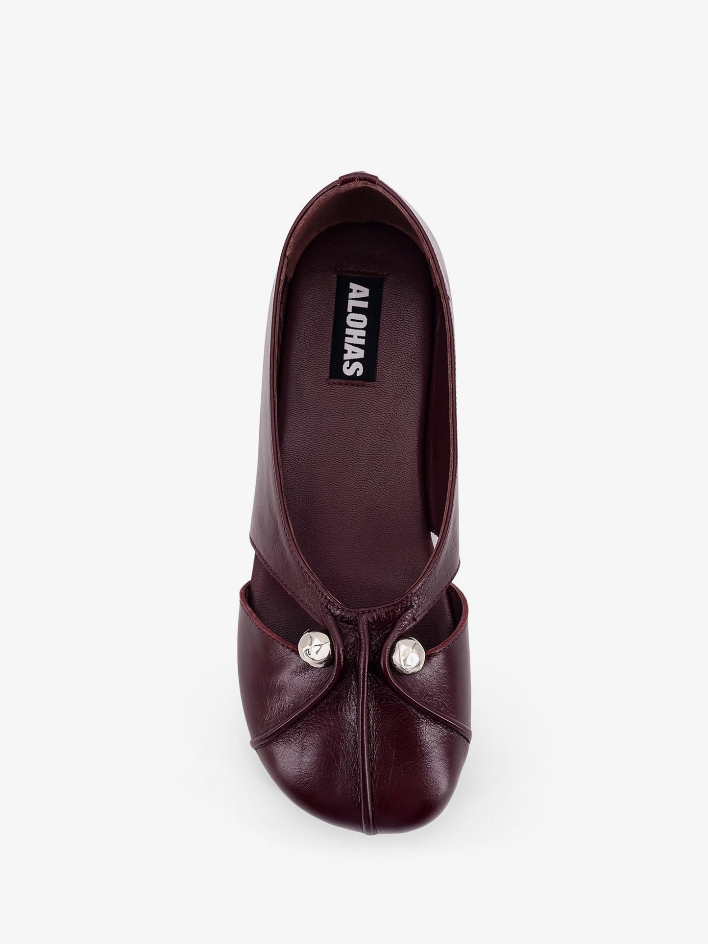 Ravena leather ballerinas