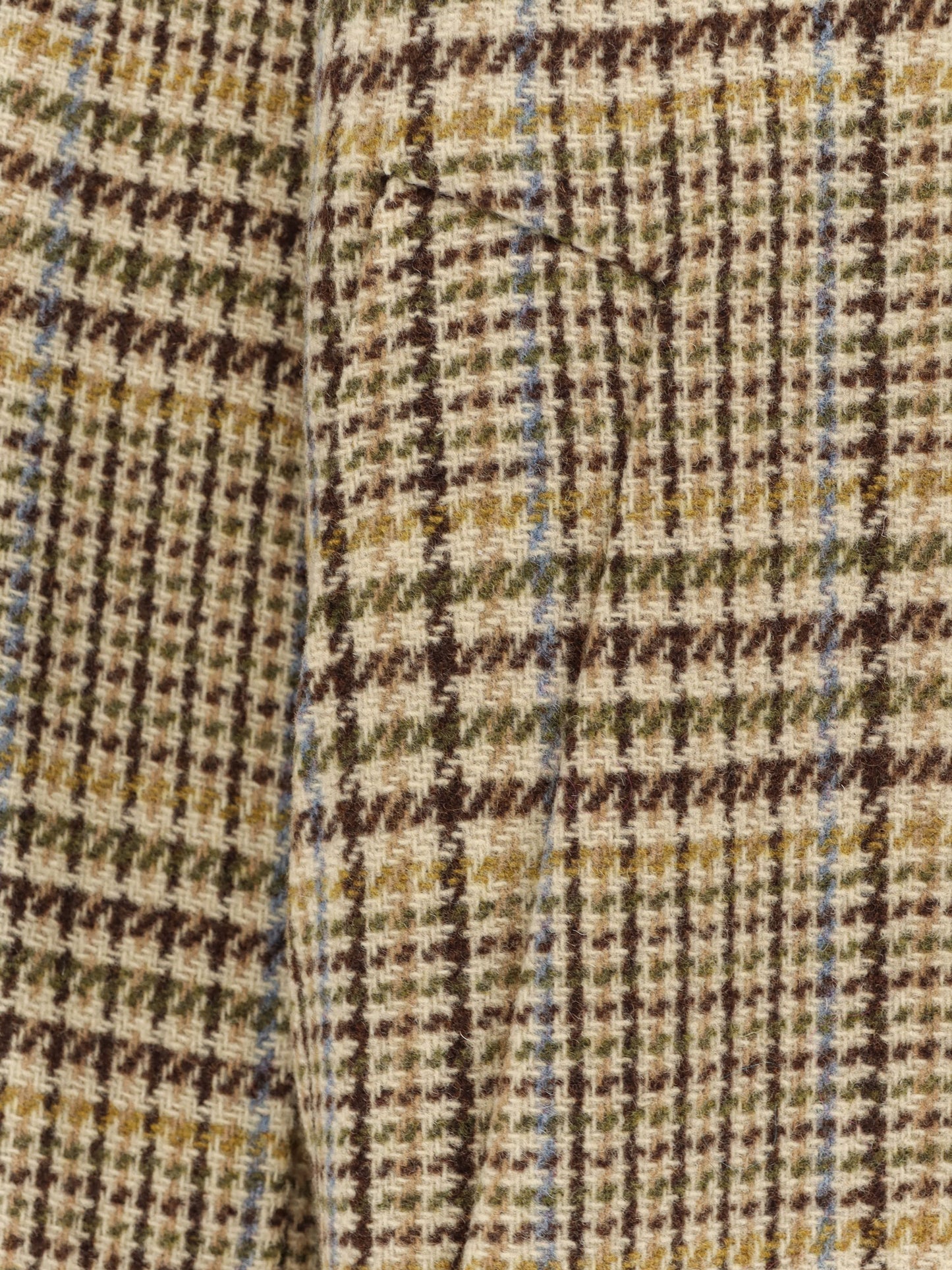 Madras coat with padding