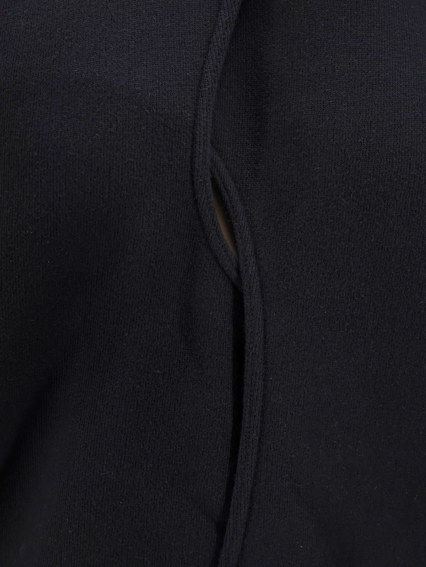 Linear organic cotton sweatshirt