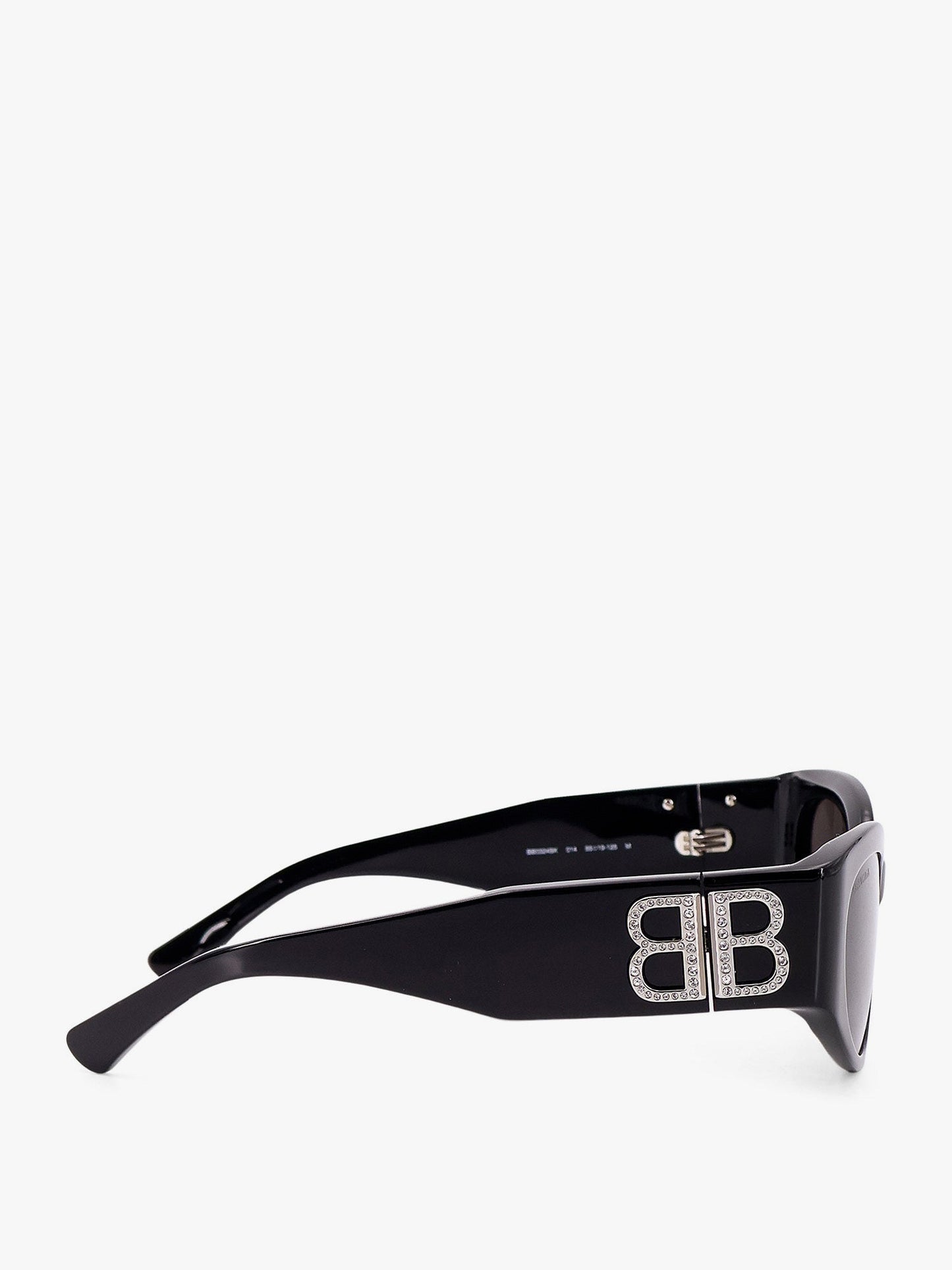 Acetate sunglasses with lateral logo