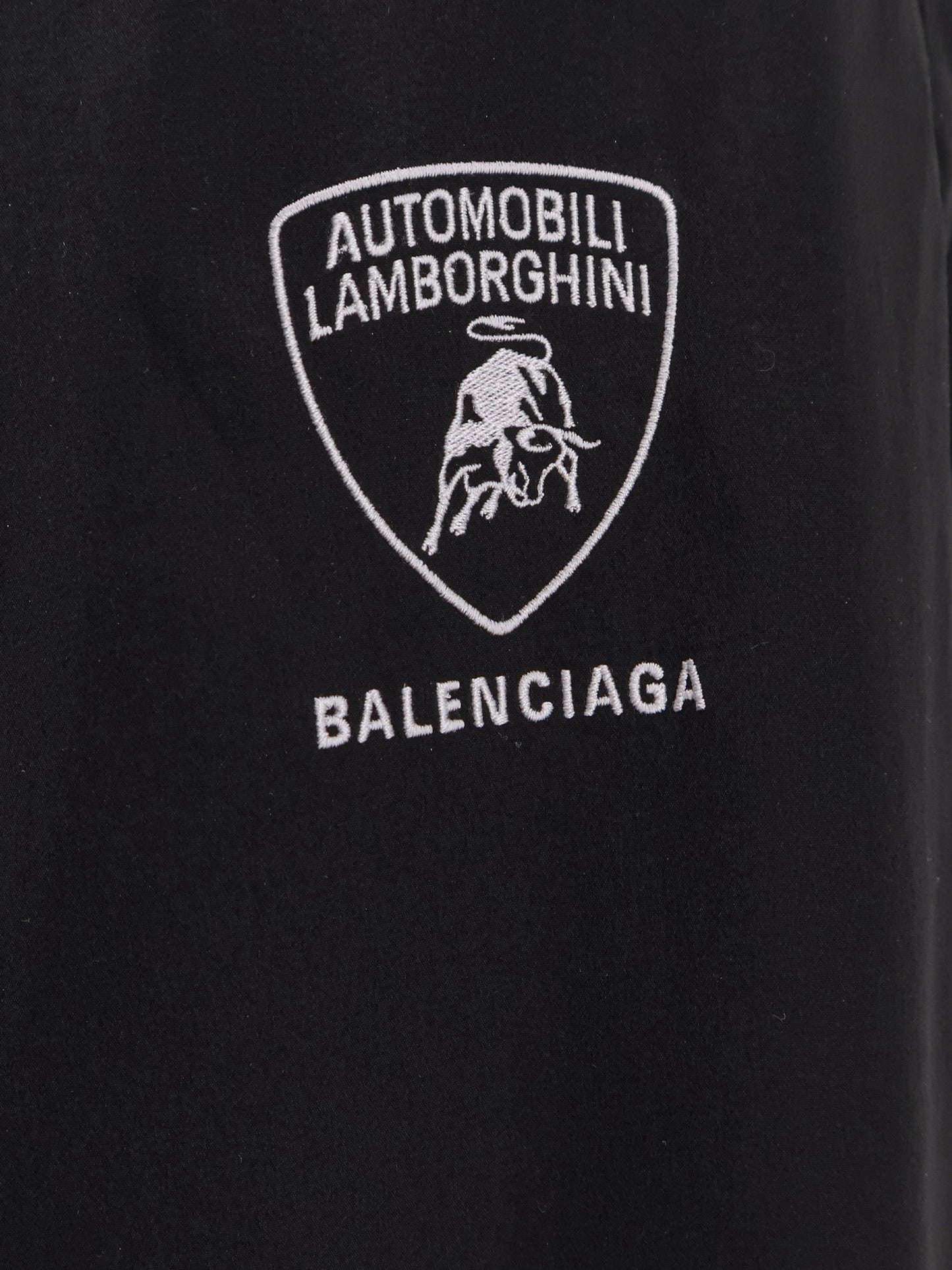 Jogger nylon trousers