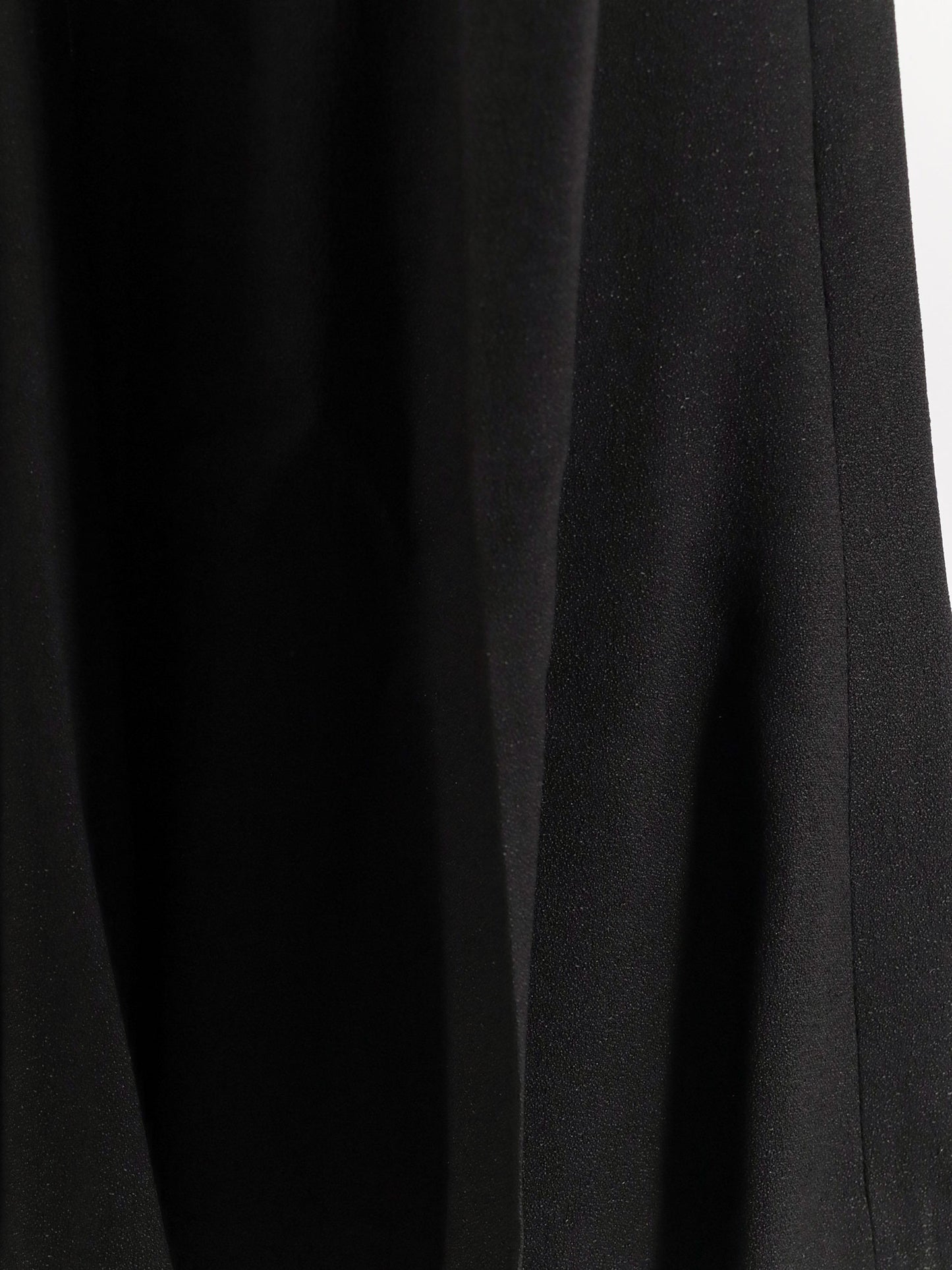 Viscose trousers with flared bottom