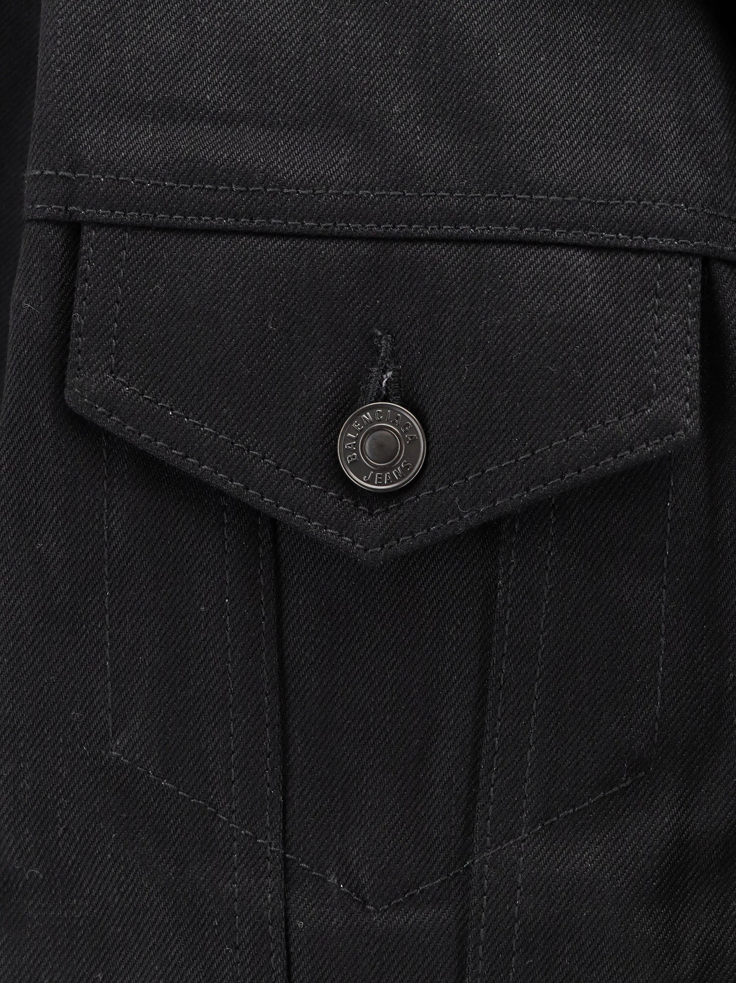 Standing denim jacket