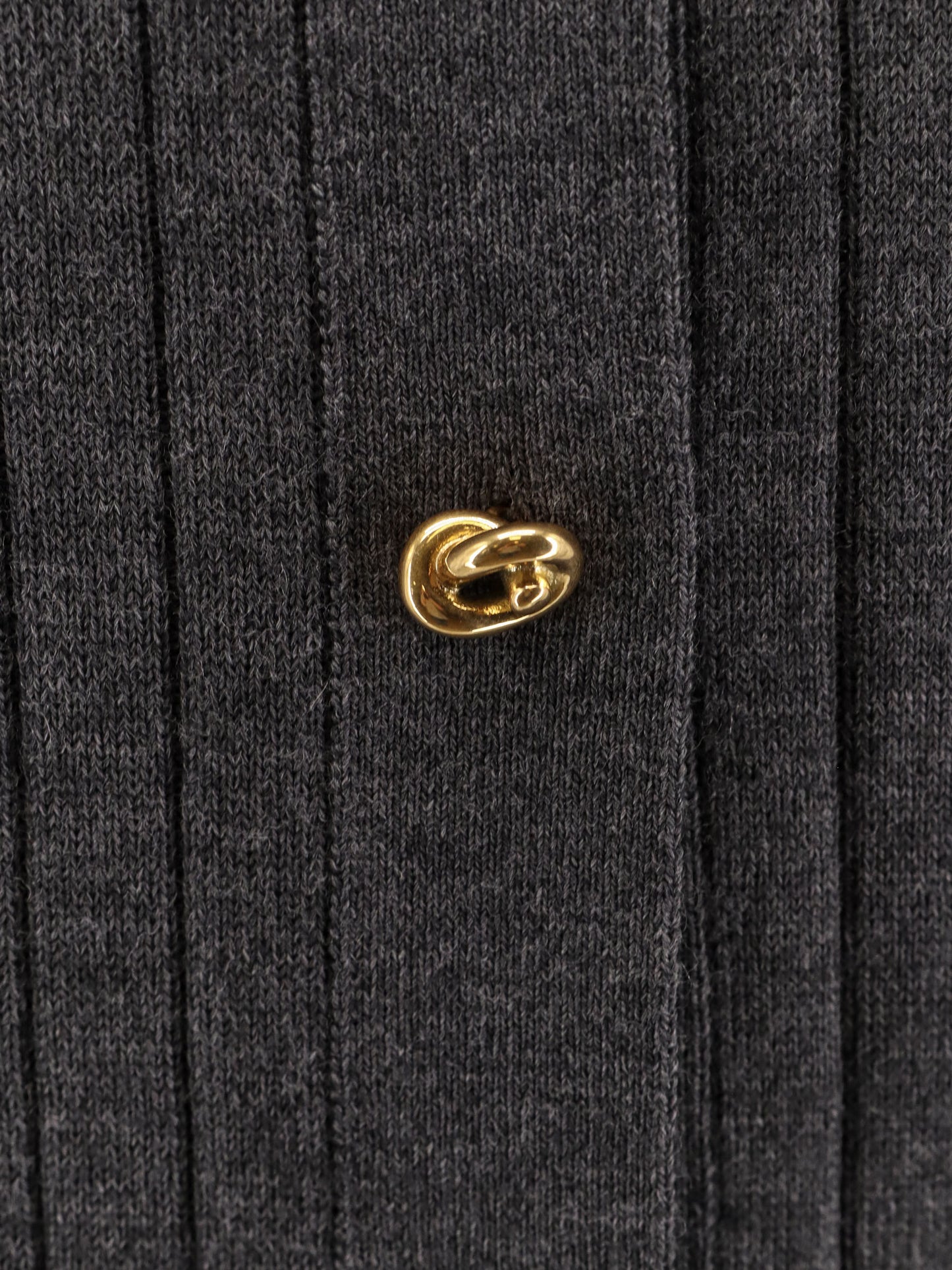 Ribbed wool cardigan