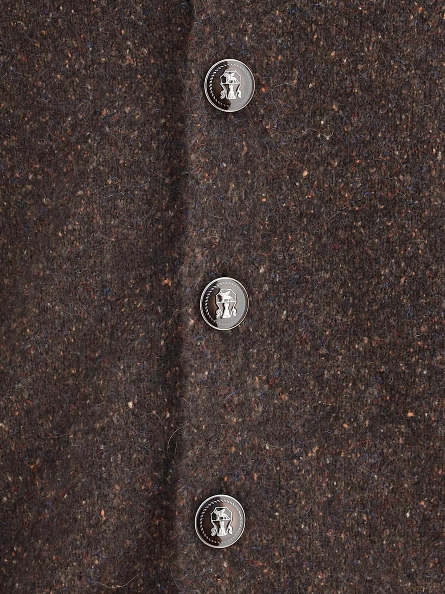 Cardigan in alpaca, lana e seta