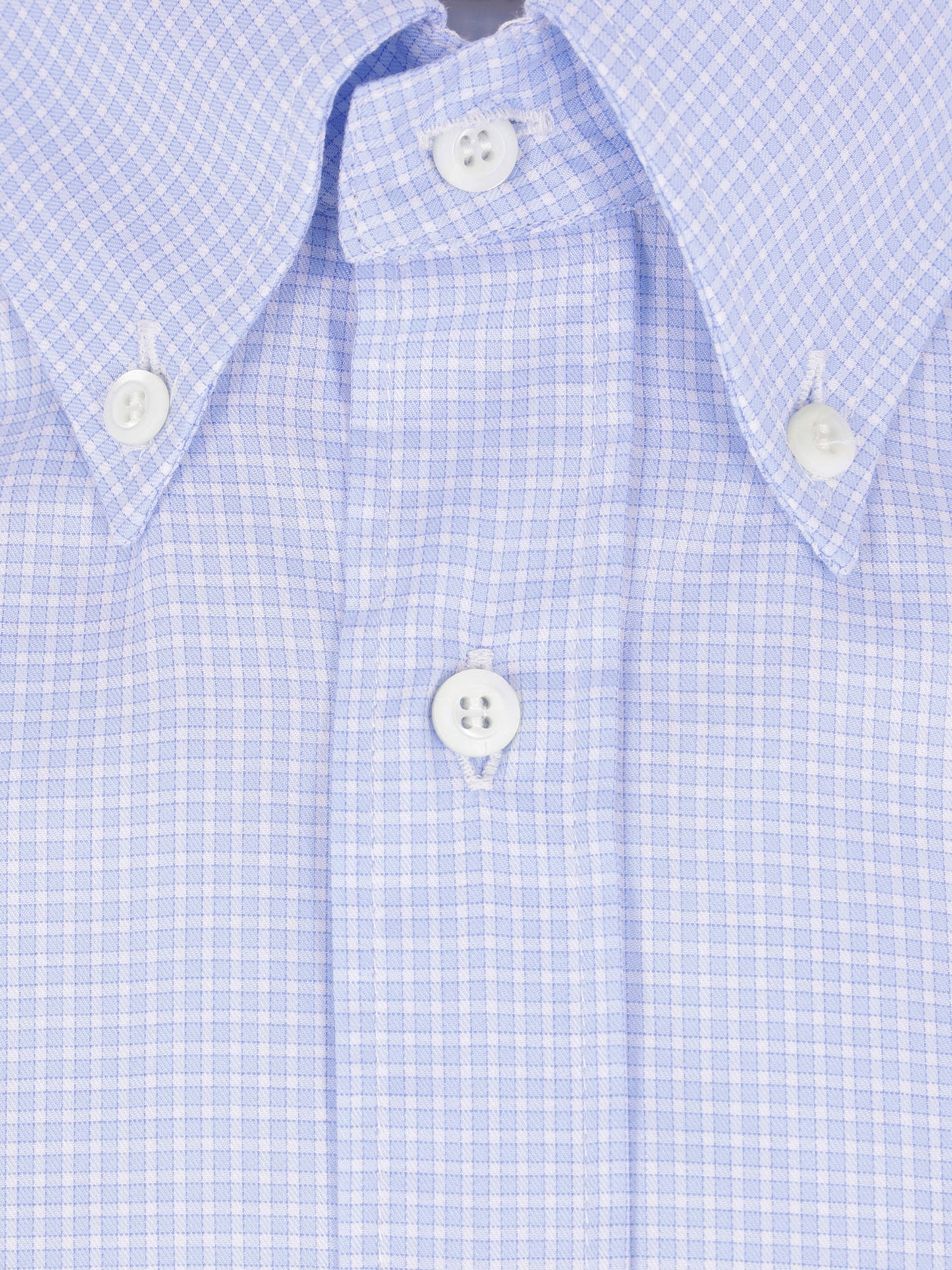 Slim Fit vichy cotton shirt