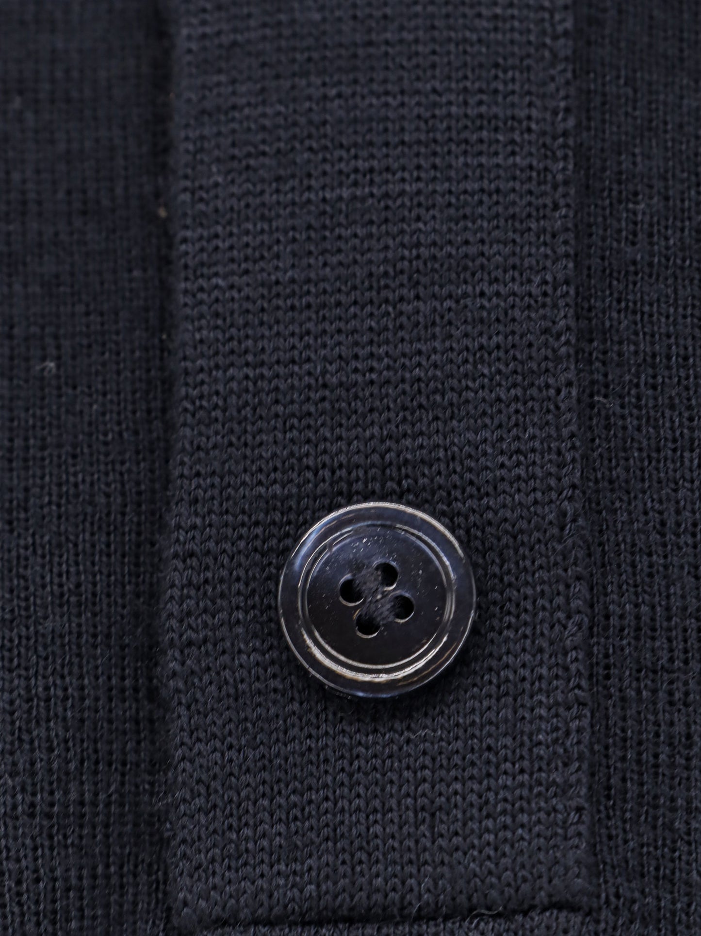Wool polo shirt
