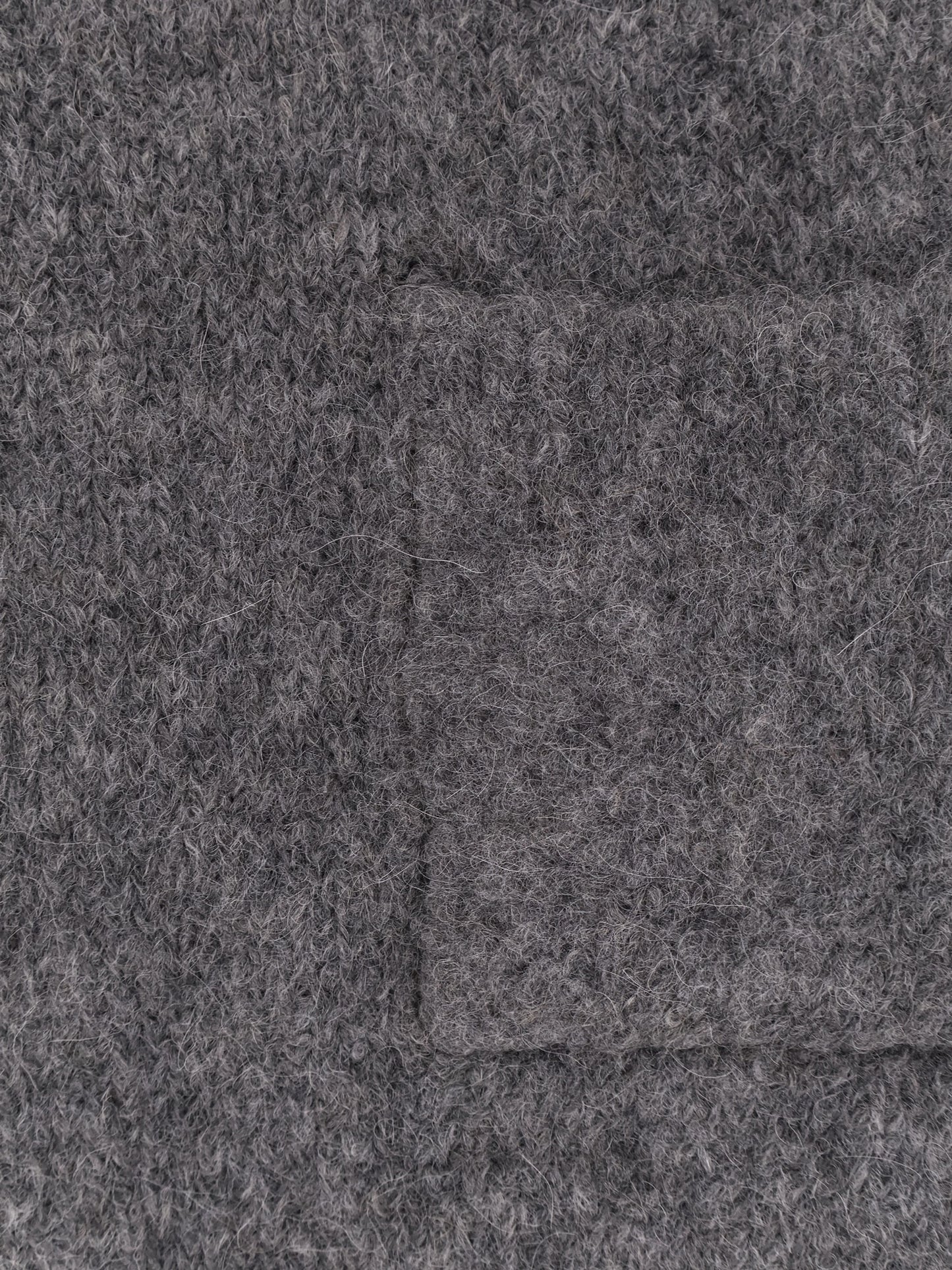 Stretch alpaca sweater