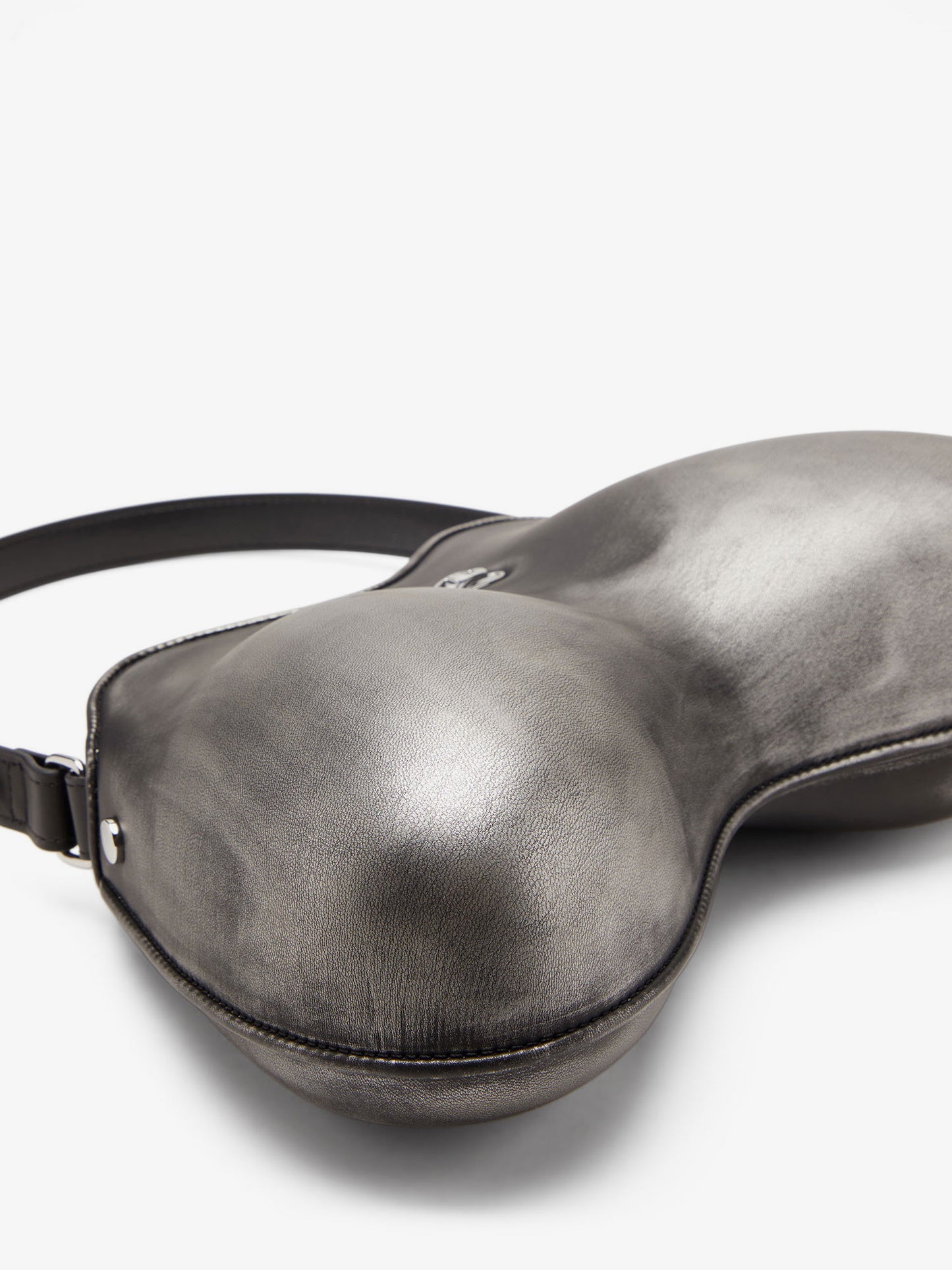 Double-D shoulder PU shoulder bag