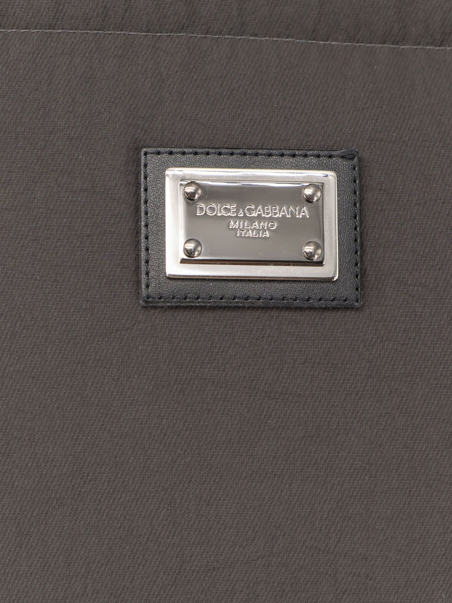 Nylon hooded down jacket