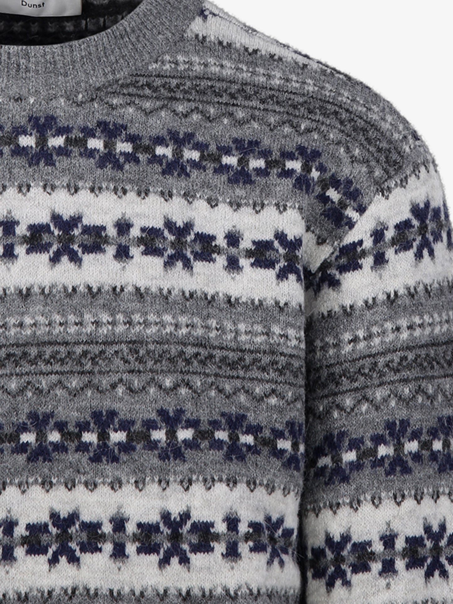 Fairisle wool blend sweater