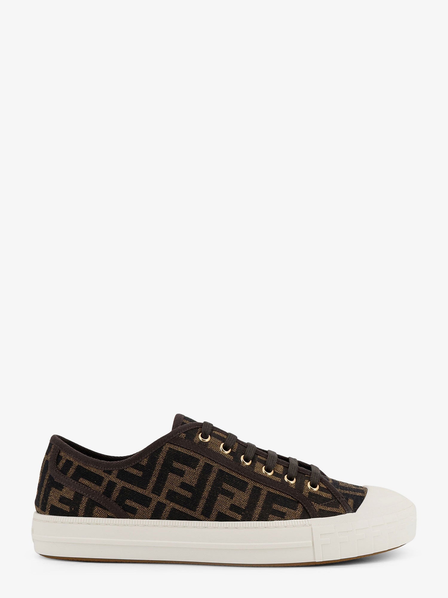 Fendi Domino FF jacquard fabric sneakers - Main Image