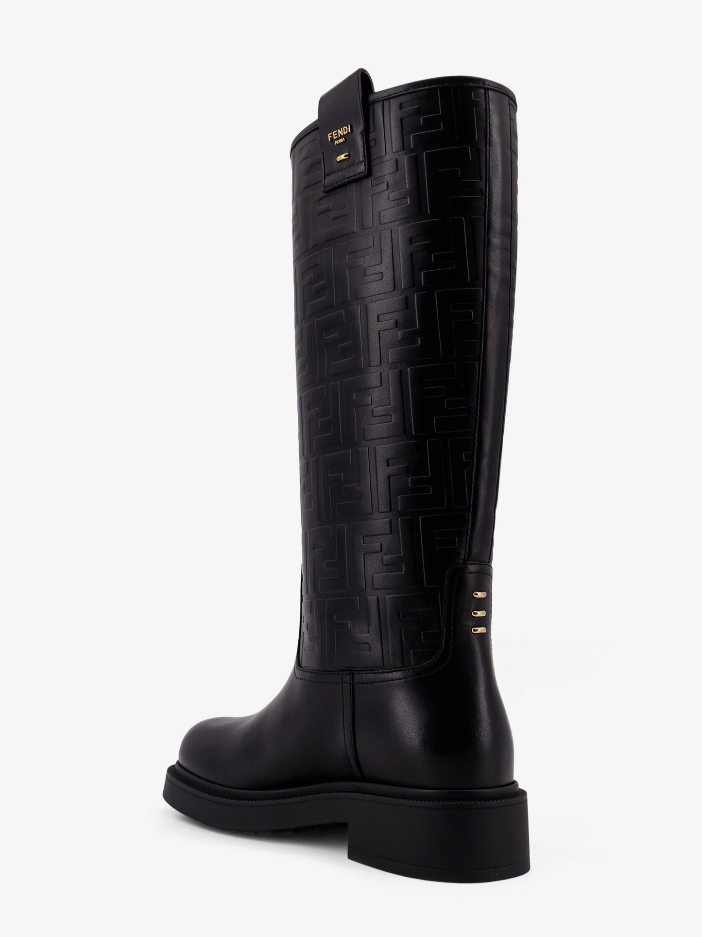 Fendi Filo leather boots