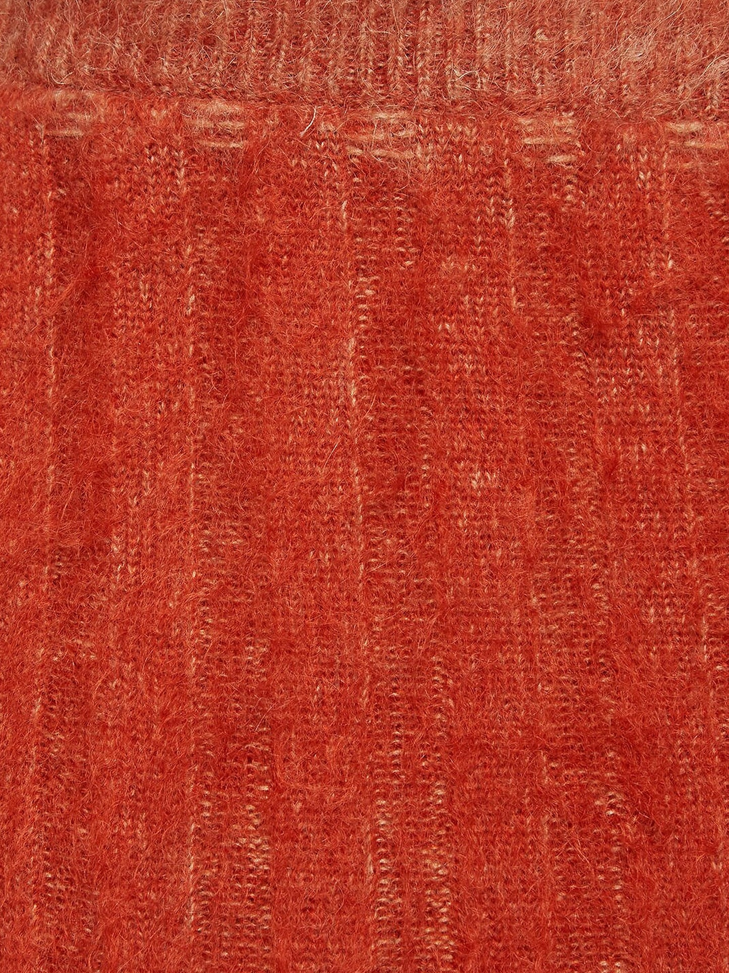 Dégradé mohair and wool skirt