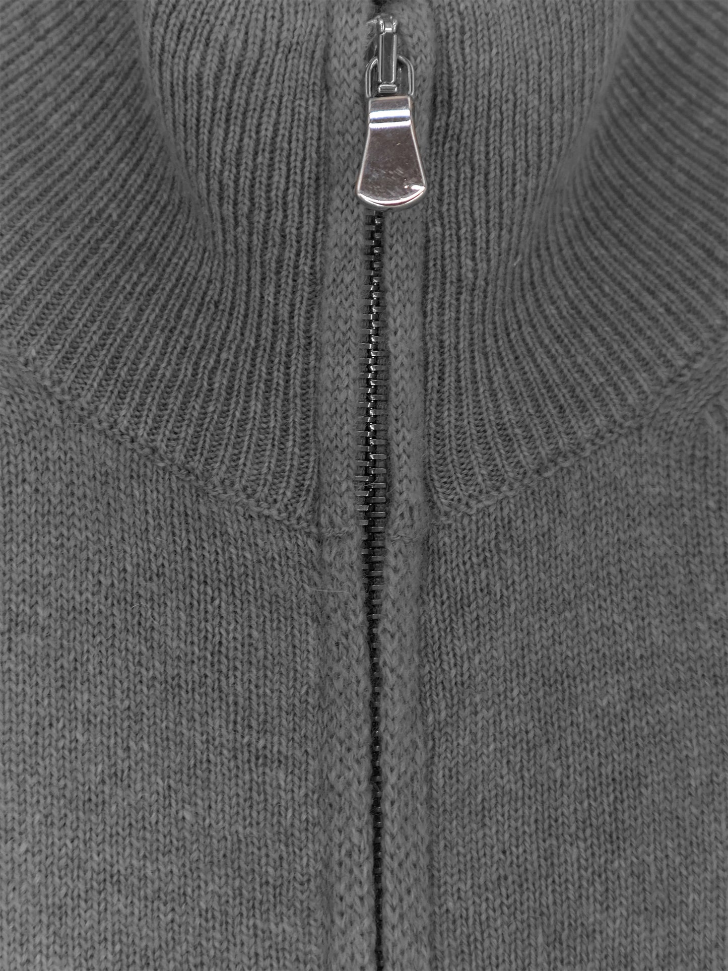 Superfine merino wool and cashmere cardigan
