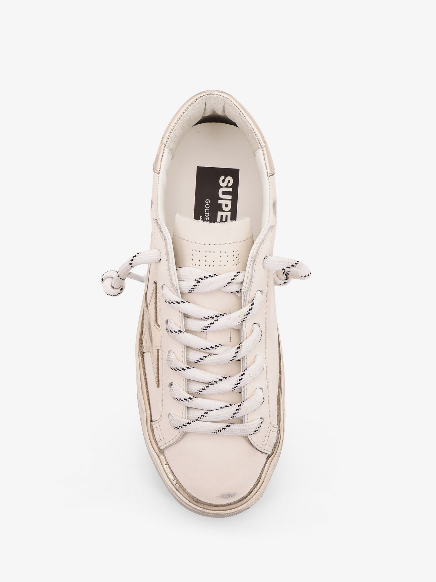 Super-Star Classic with List low-top leather sneakers with used effect