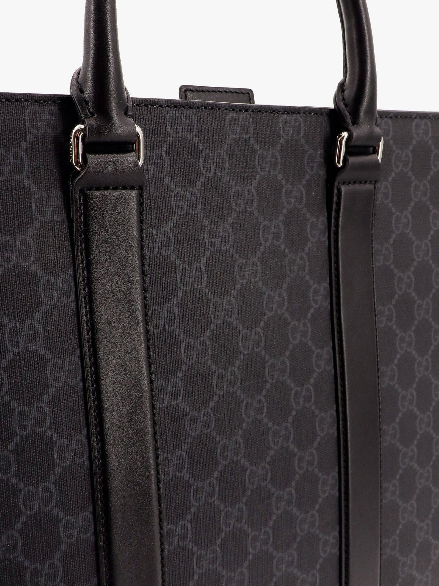 Borsa shopping in tessuto gg supreme con tracolla