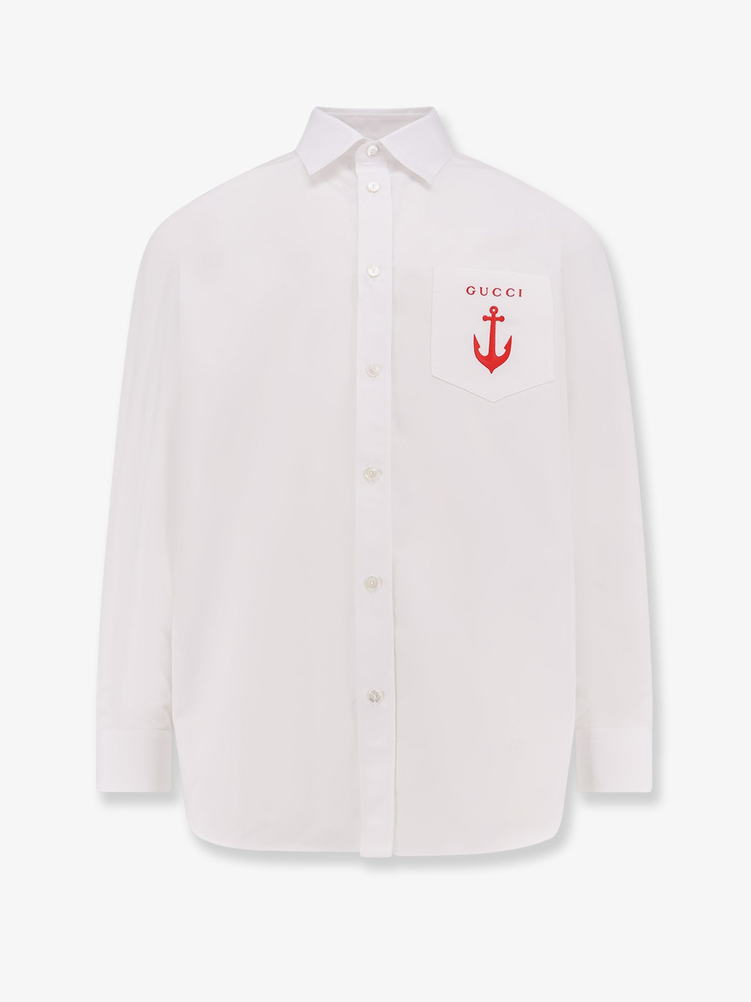 シャツ Gucci Cotton Popeline Shirt Cotton popeline shirt GUCCI - Nugnes1920