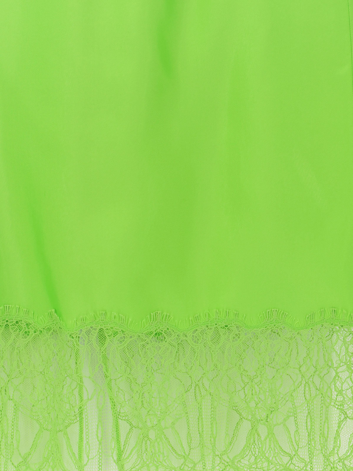 Viscose skirt with floral lace