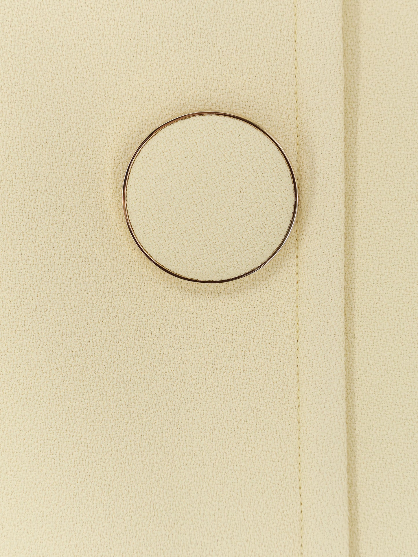 Viscose vest with maxi buttons