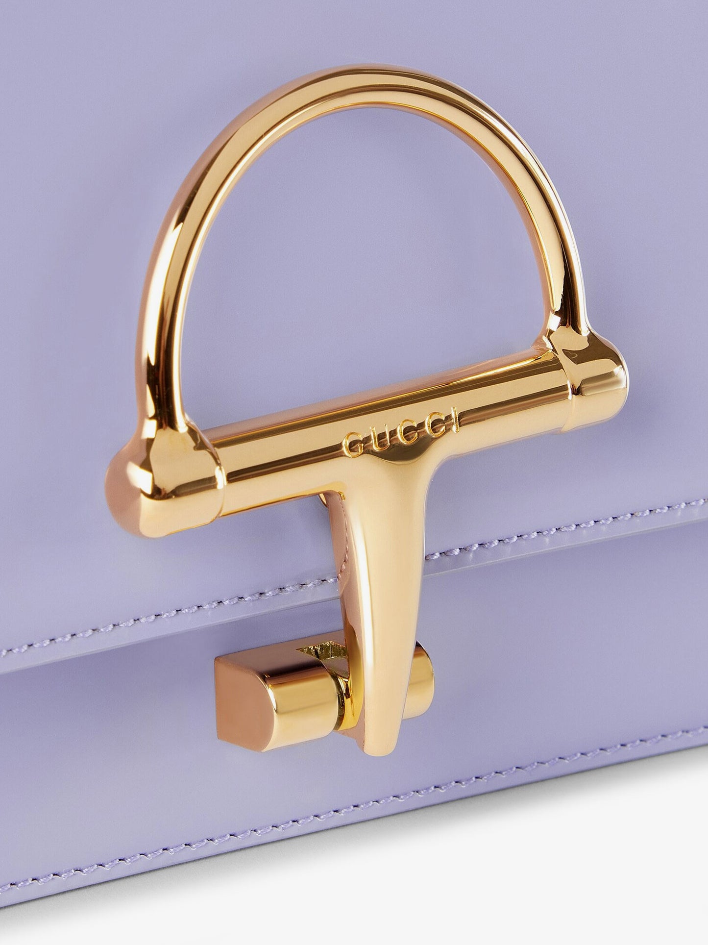 Siena leather shoulder bag with iconic metal Horsebit