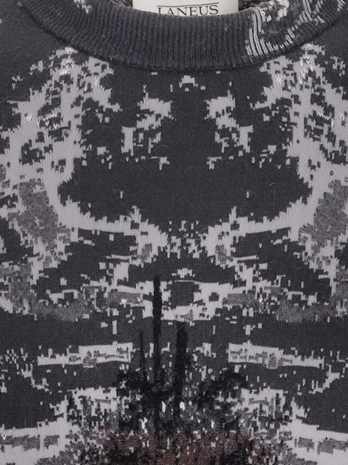 Cotton and wool sweatshirt